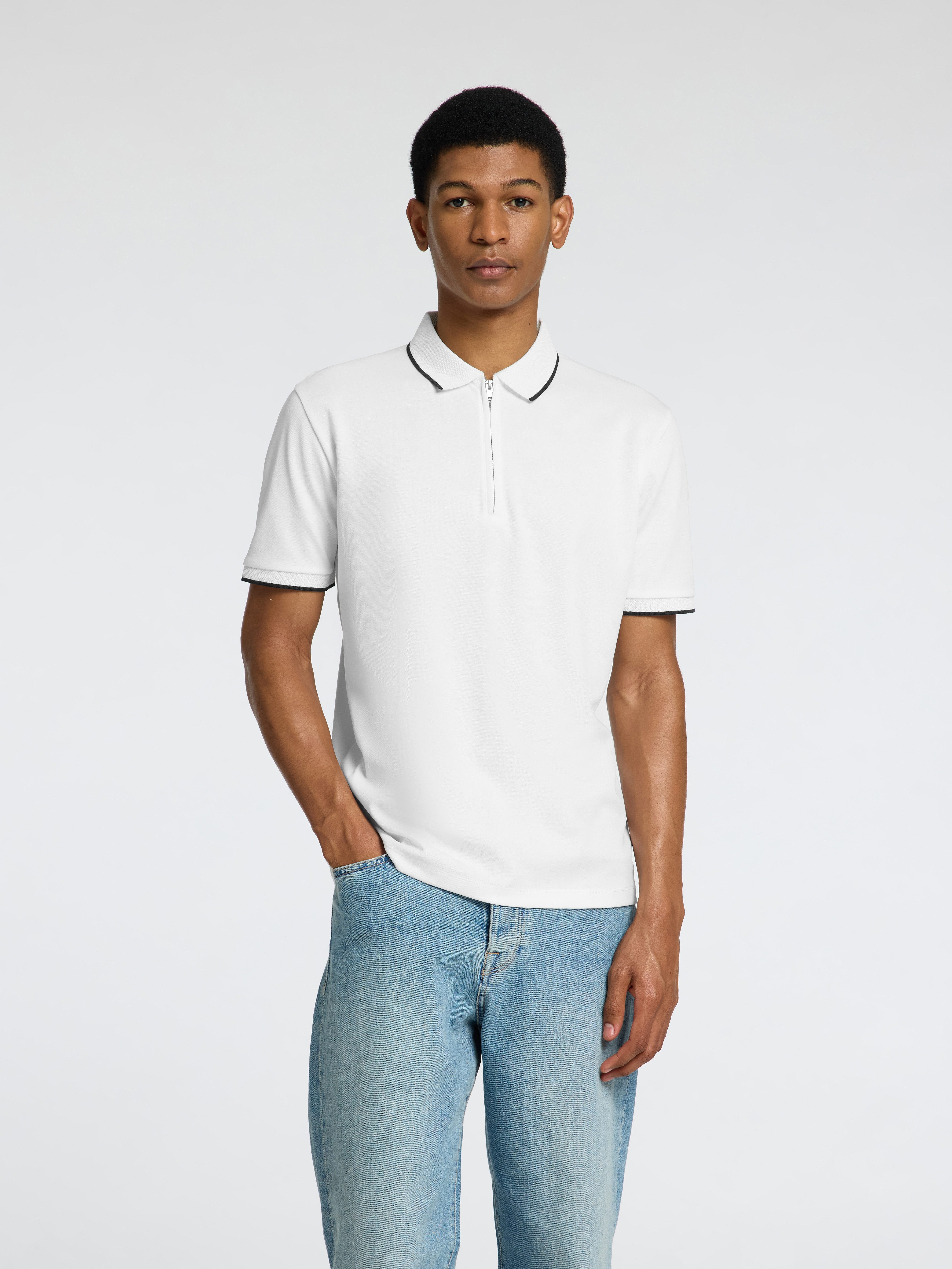 SELECTED HOMME Poloshirt SLHFAVE SPORT ZIP günstig online kaufen