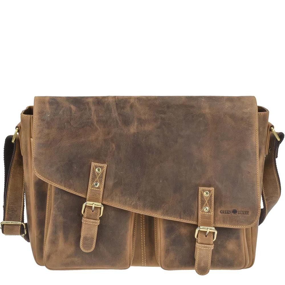 Umhängetasche "Vintage" Leder Messenger Bag