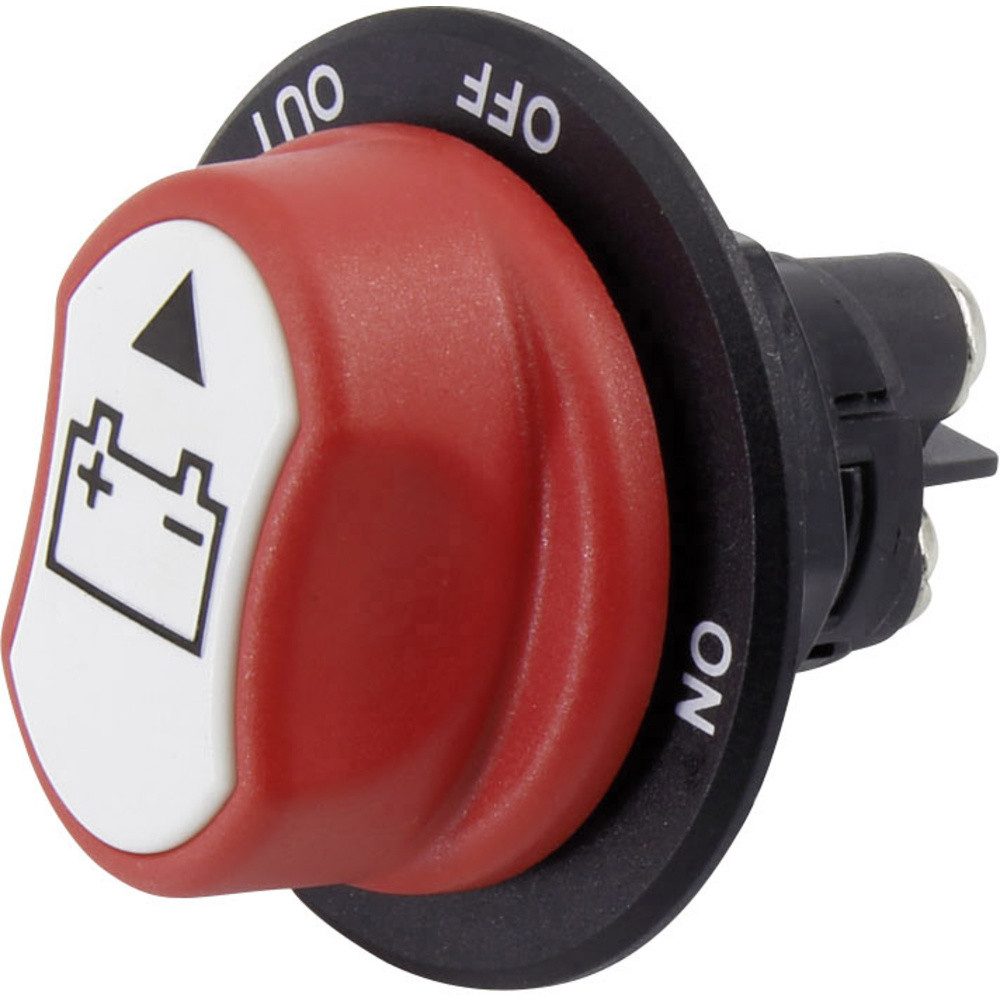 SCI Kfz-Relais SCI A23-6B Kfz-Batterieschalter 50 V/DC 50 A 1 x Aus/Ein rastend 1 St, (A23-6B)