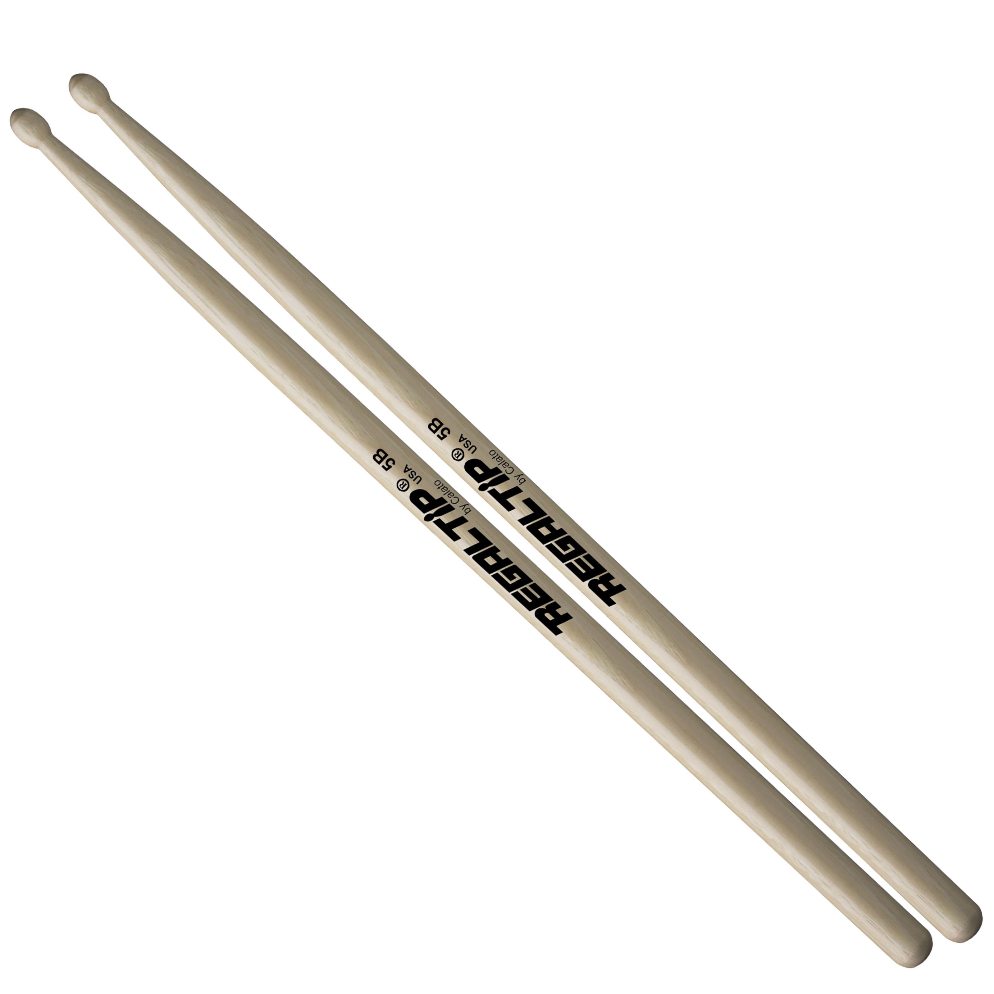 Regal Tip SpielzeugMusikinstrument, Regal 5B Sticks, Hickory, Wood Tip