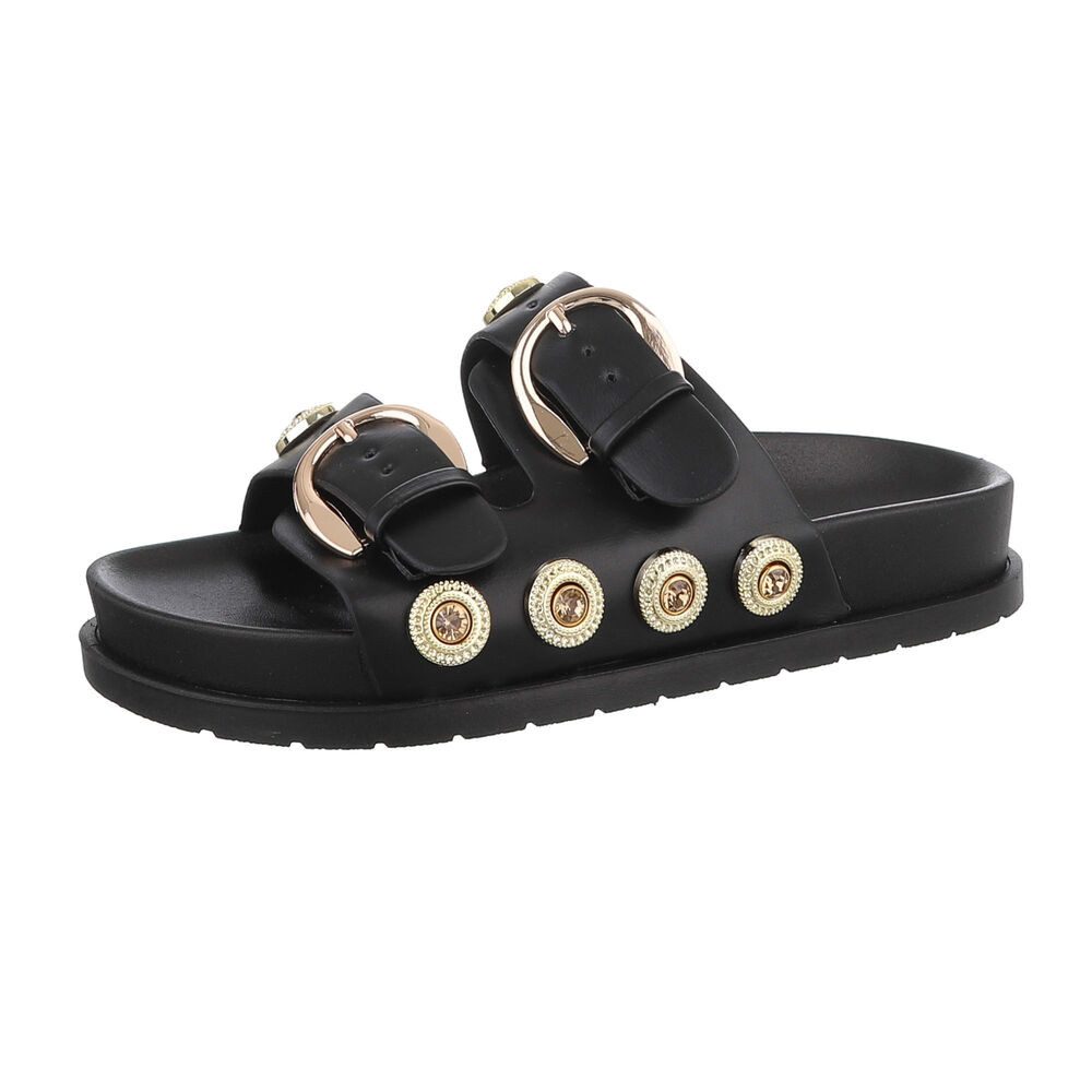 Ital-Design Damen Mules Freizeit Pantolette (86706558) günstig online kaufen