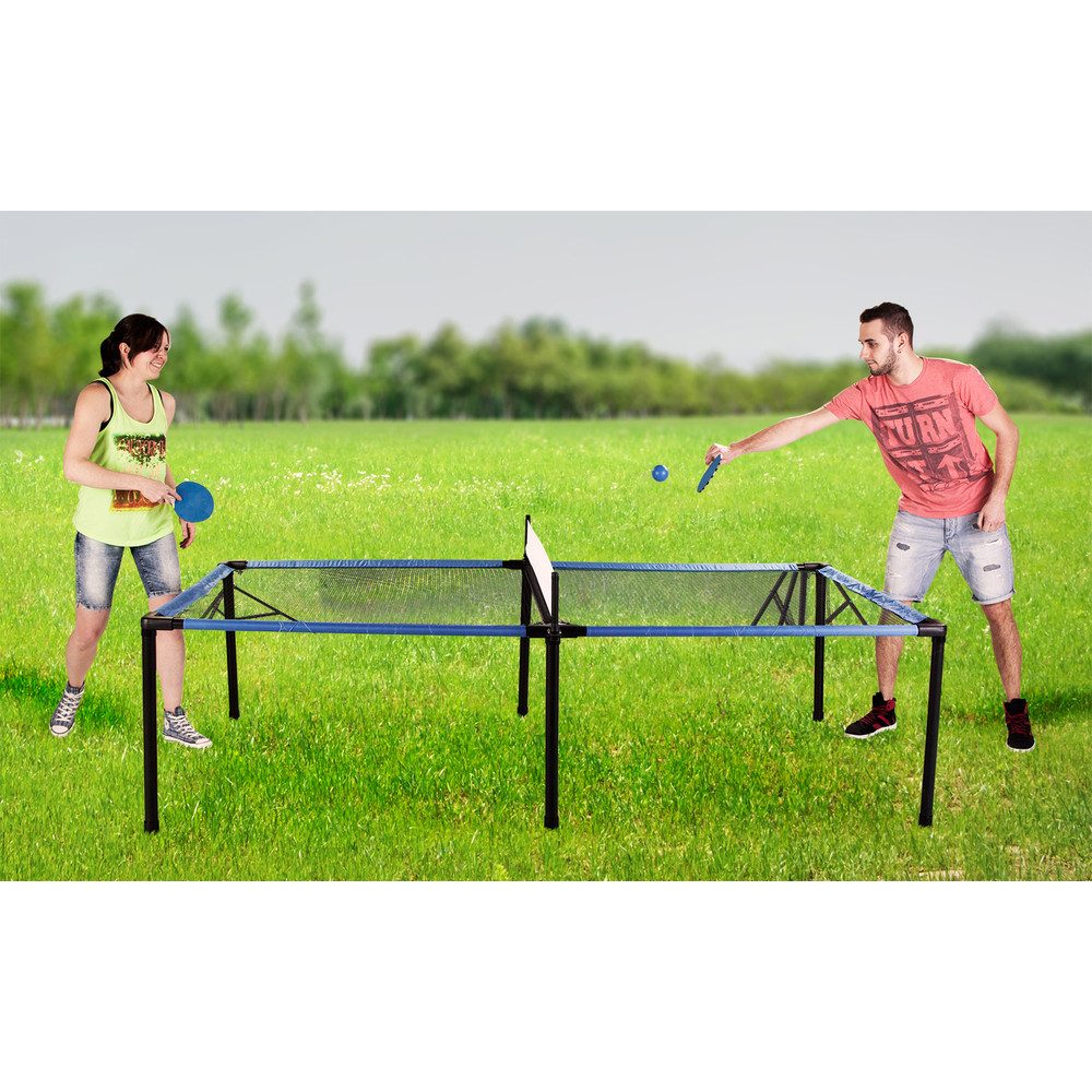 Besttoy Tischtennisschläger Outdoor Netz-Tischtennis-Set - Spyderball Air - Besttoy