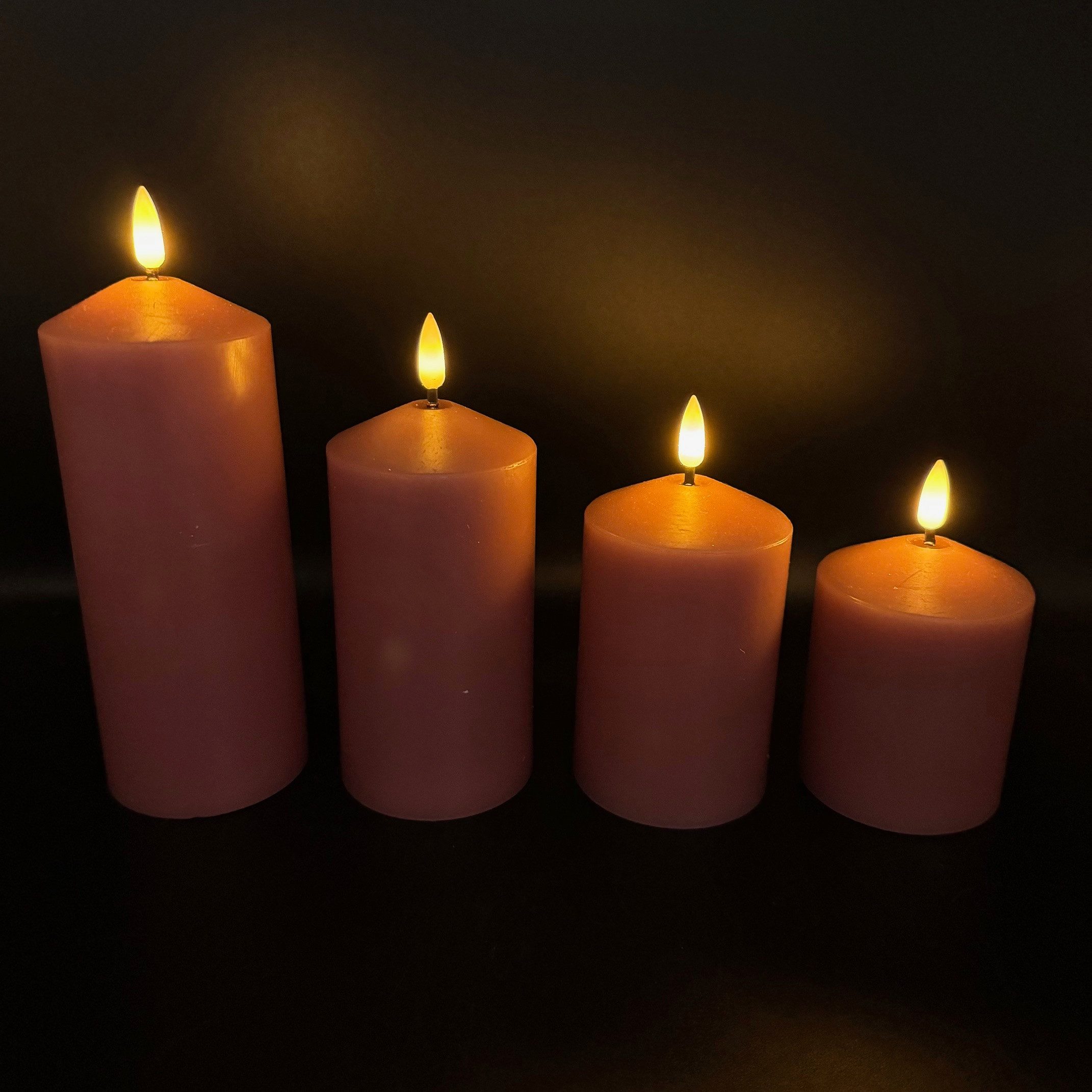 Online-Fuchs LED-Kerze - 4er Set LED-Kerzen mit Touch-Funktion und Timer in günstig online kaufen