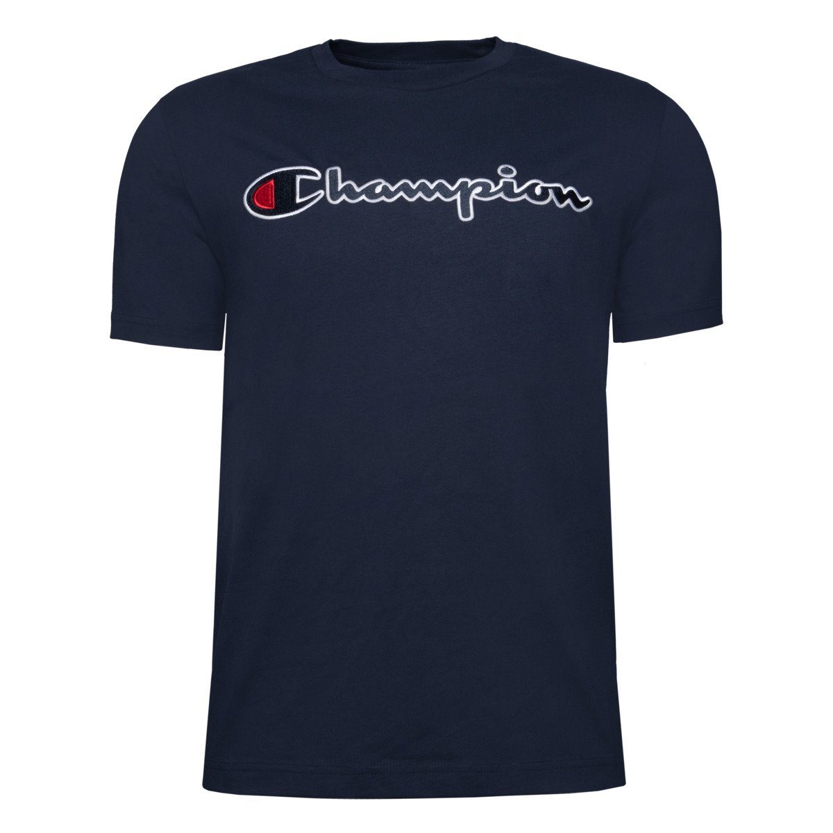 Herren dunkelblau Champion Crewneck T-Shirt