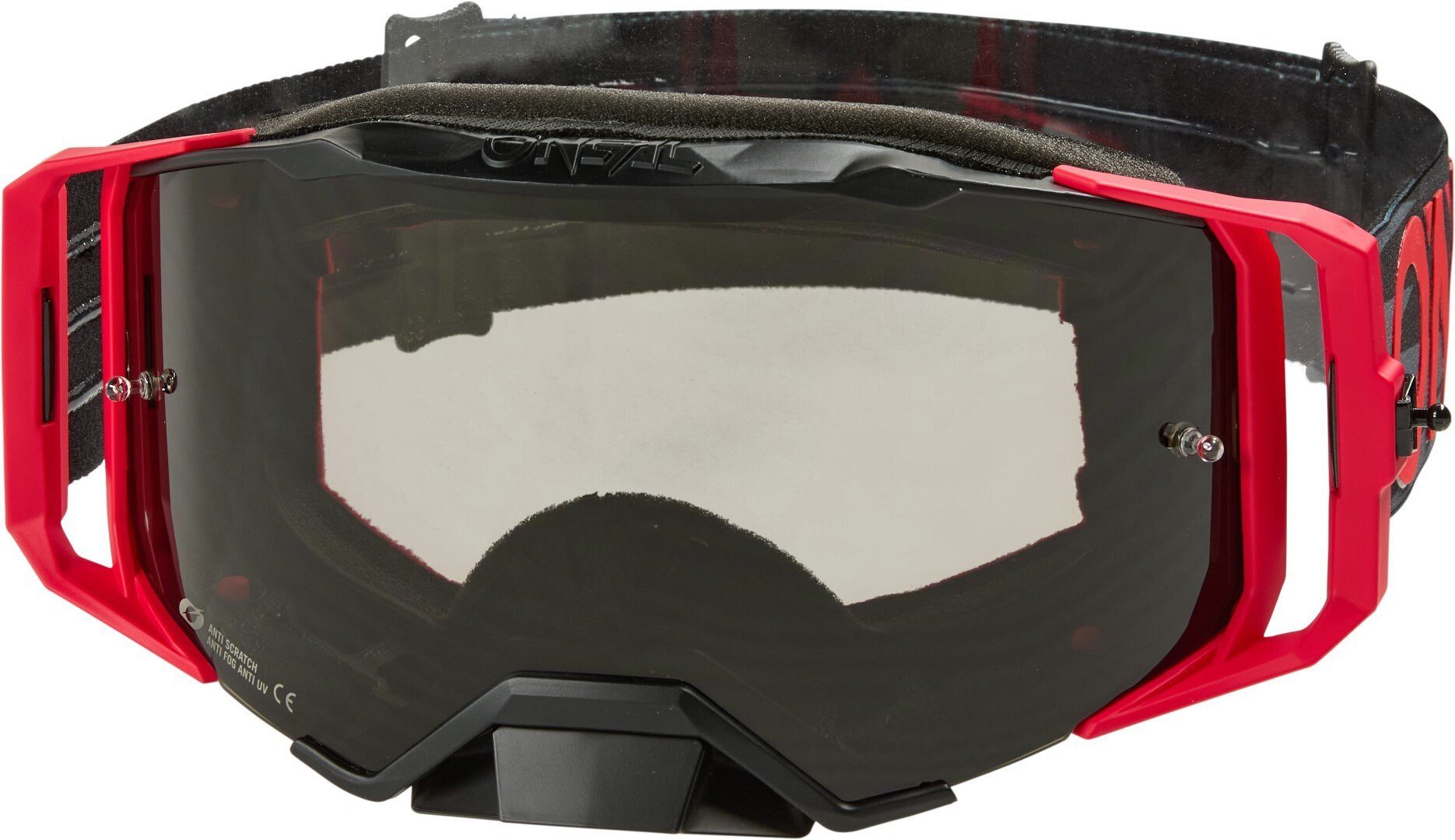 O’NEAL Motorradbrille B-33 Ictus Motocross Brille, Anti-Beschlag-Beschichtung,Mit Band,Kratzfest