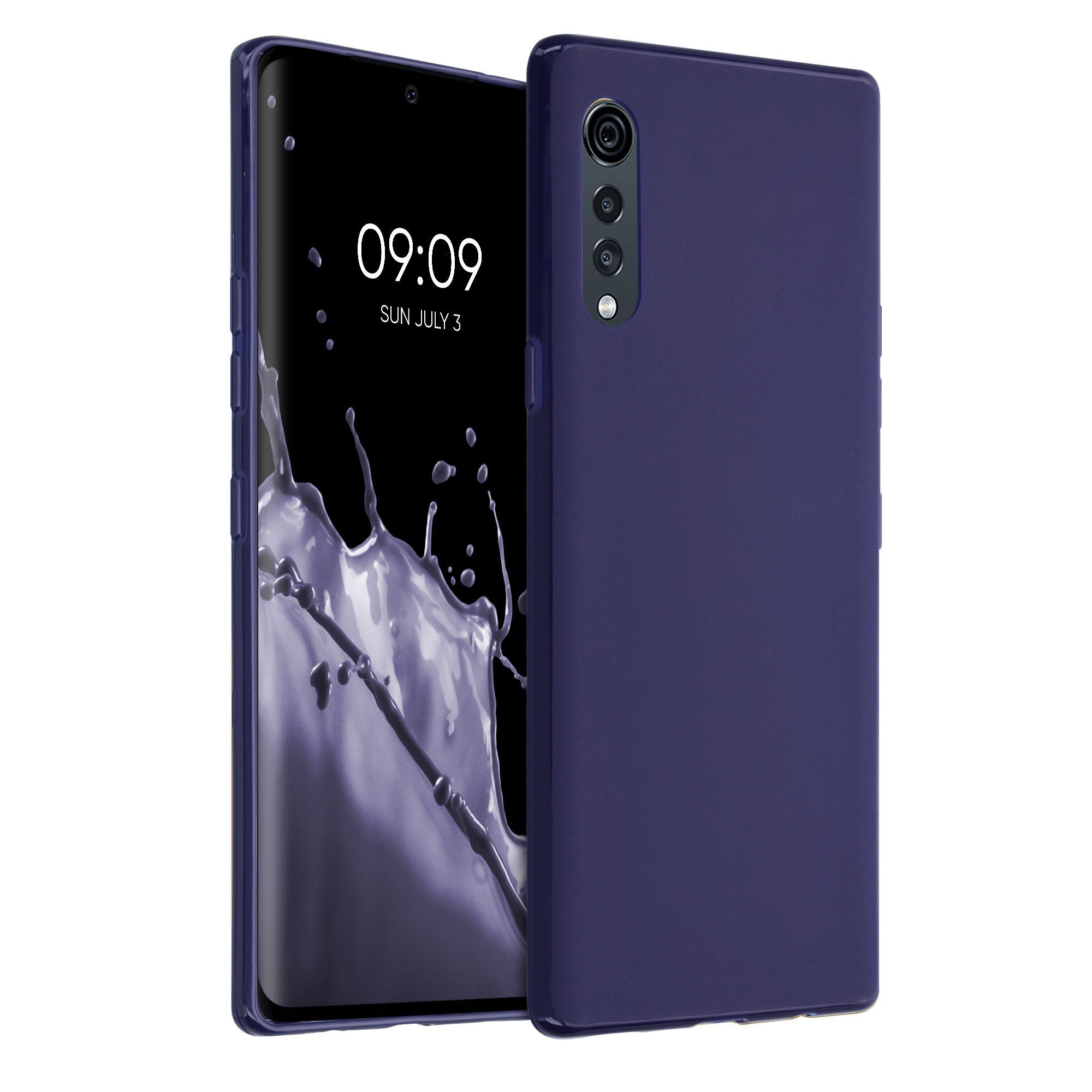 kwmobile Handyhülle Hülle für LG Velvet, Hülle Silikon - Soft Handyhülle - Handy Case Cover