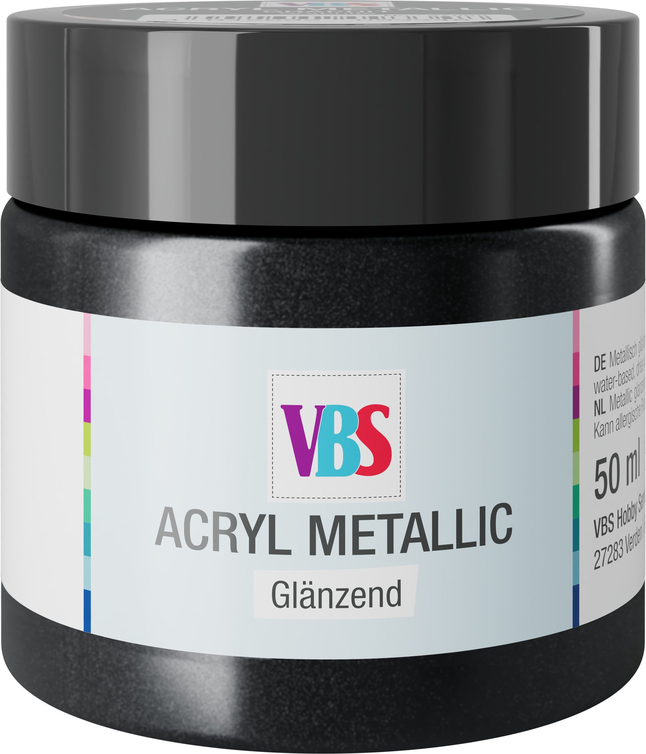 VBS Acrylfarbe Acryl Metallic, 50ml