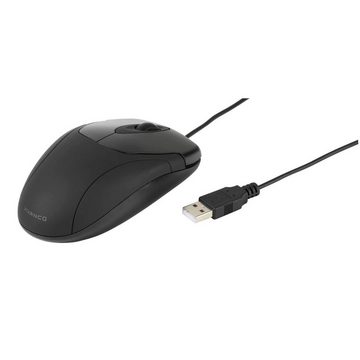Vivanco Maus (USB Anschluss für einfache Verbindung, Für Windows® 10, 8.1, 7, 2)