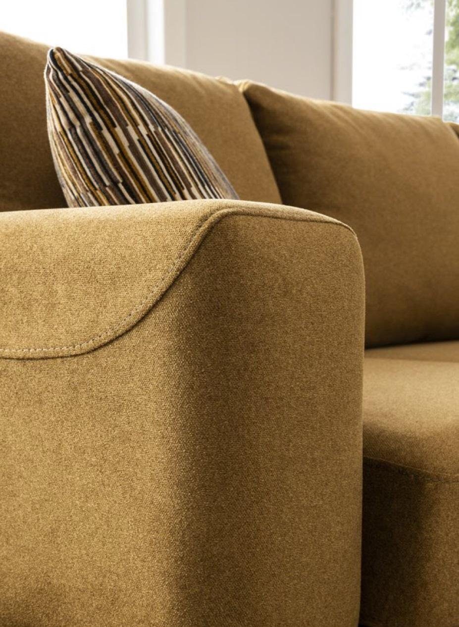 JVmoebel 3-Sitzer 3 Braun Luxus Möbel Design Sitz Couch Sofa Sofas Stil Sitz Dreisitzer