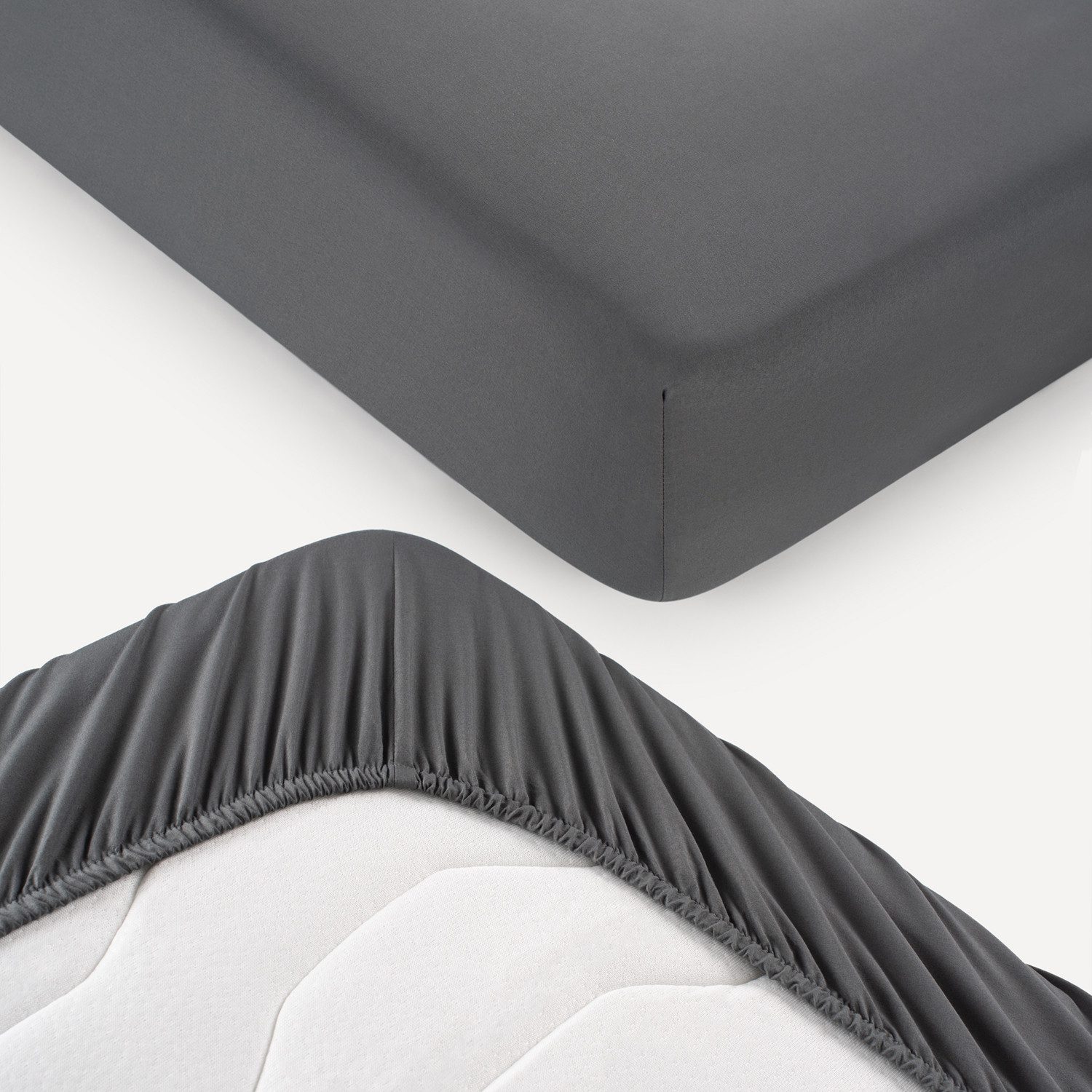 Blumtal Spannbettlaken Bettlaken aus Mikrofaser OEKO-TEX® zertifiziertes Laken, Mikrofaser, Gummizug: rundum, (1 Stück), Oeko-TEX® Zertifiziert