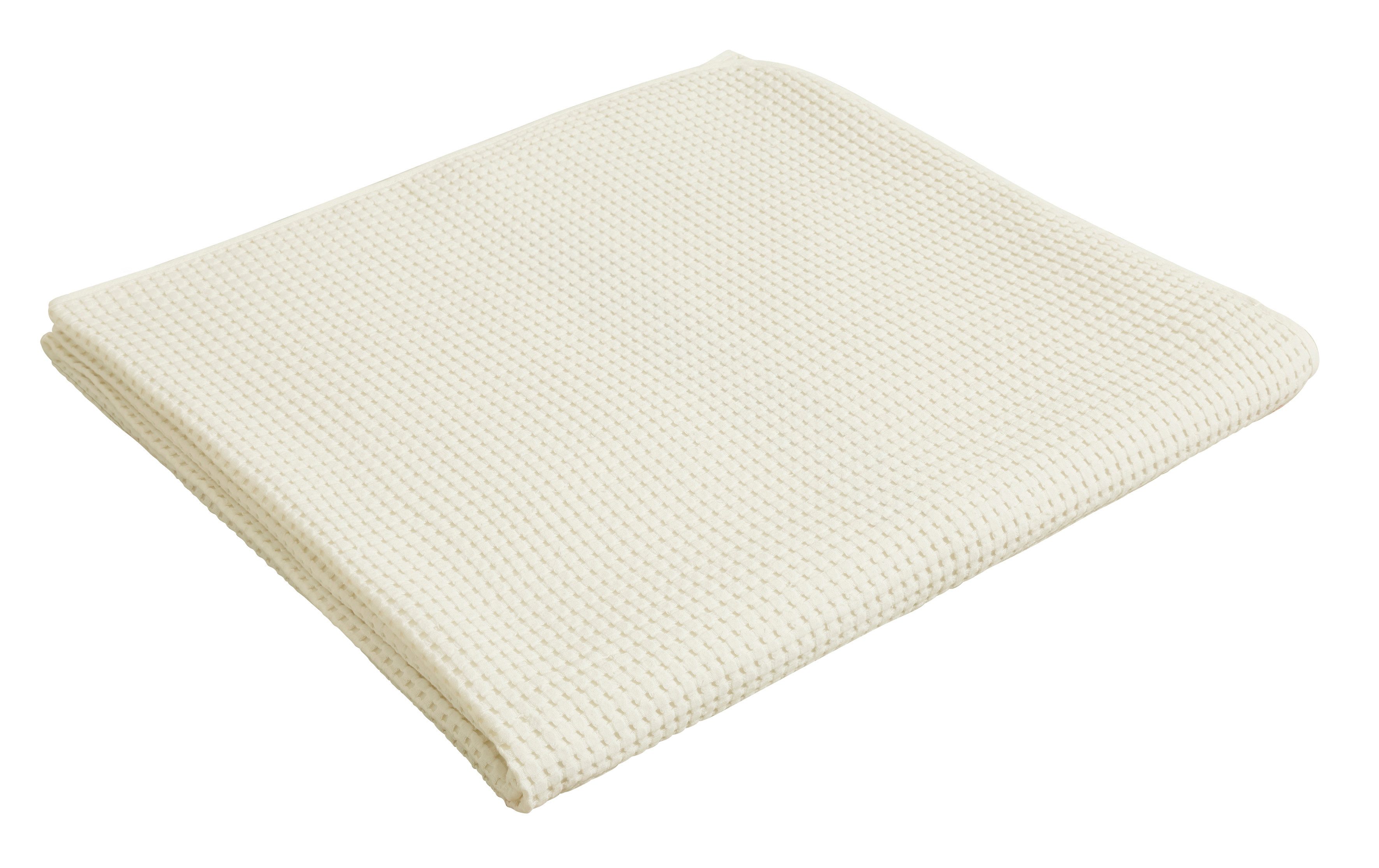 andas Tagesdecke Greta, in Waffelpiqué Optik, viele Farben erhältlich, Deck günstig online kaufen