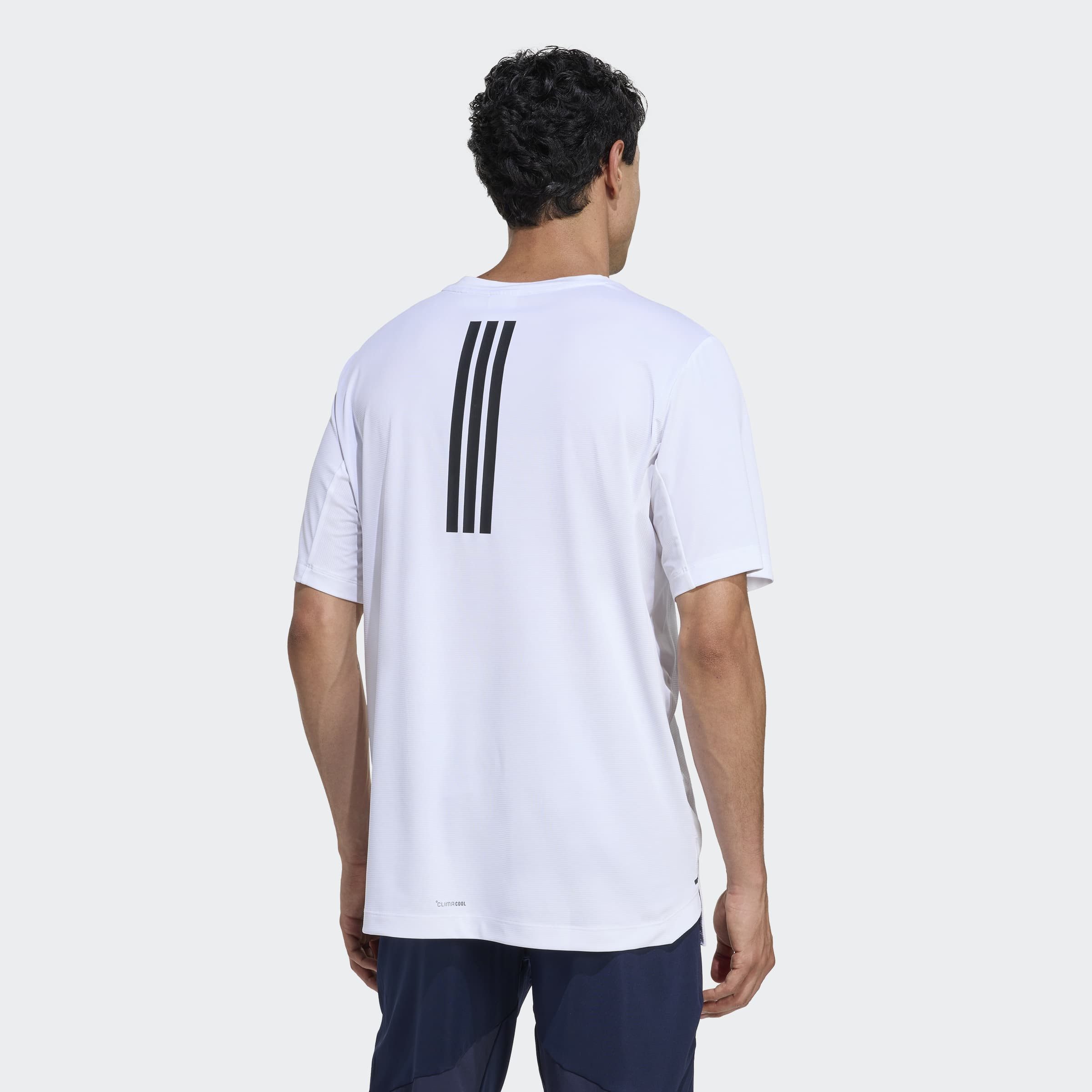 adidas Performance T-Shirt D4T PRIMELIFT 3-STREIFEN mit climacool®, normale Passform – Bild 2 von 5