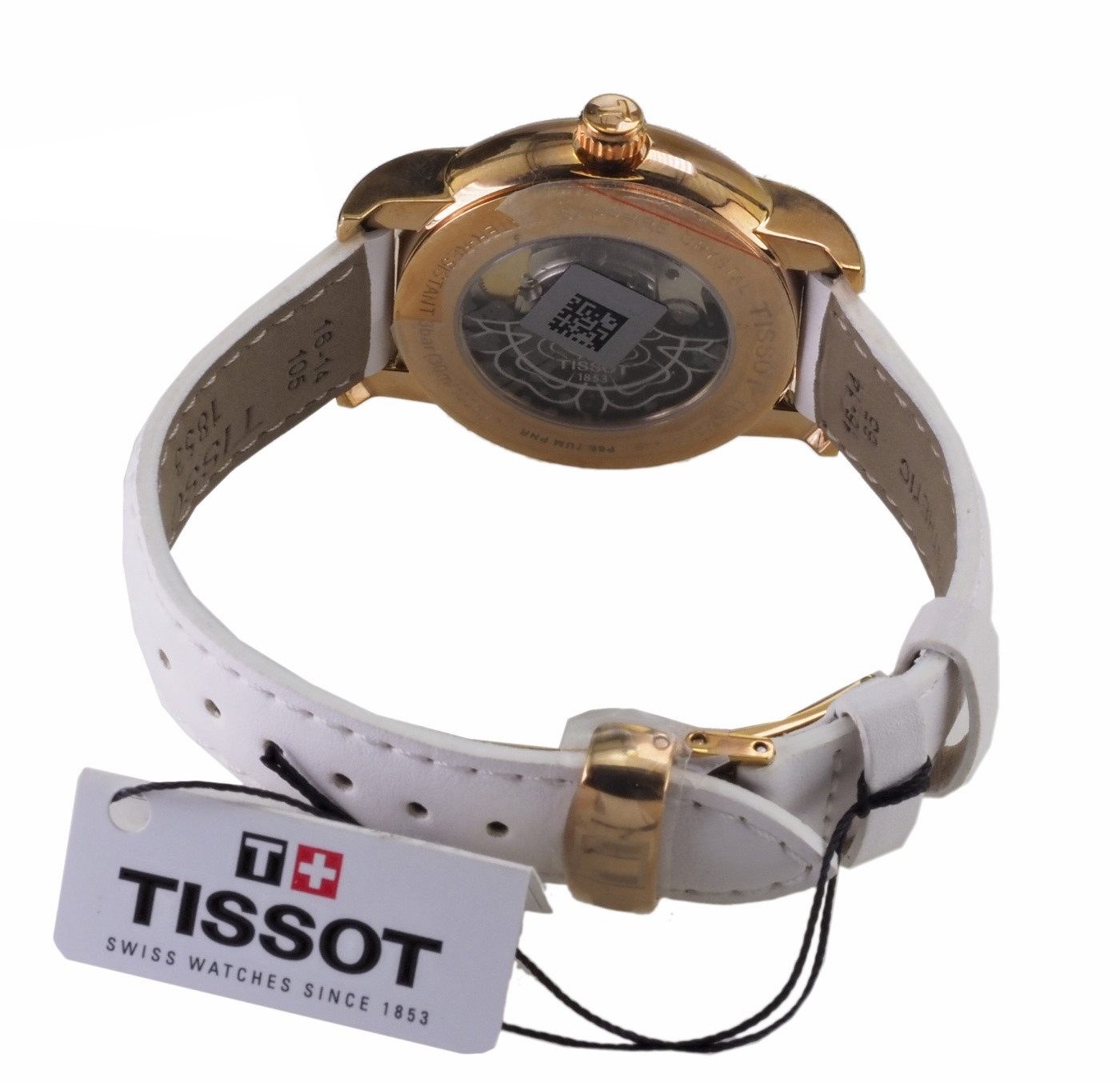 Tissot Automatikuhr Tissot Damen Automatik Uhr Heart Flower T0502073701705, (Rosegold)