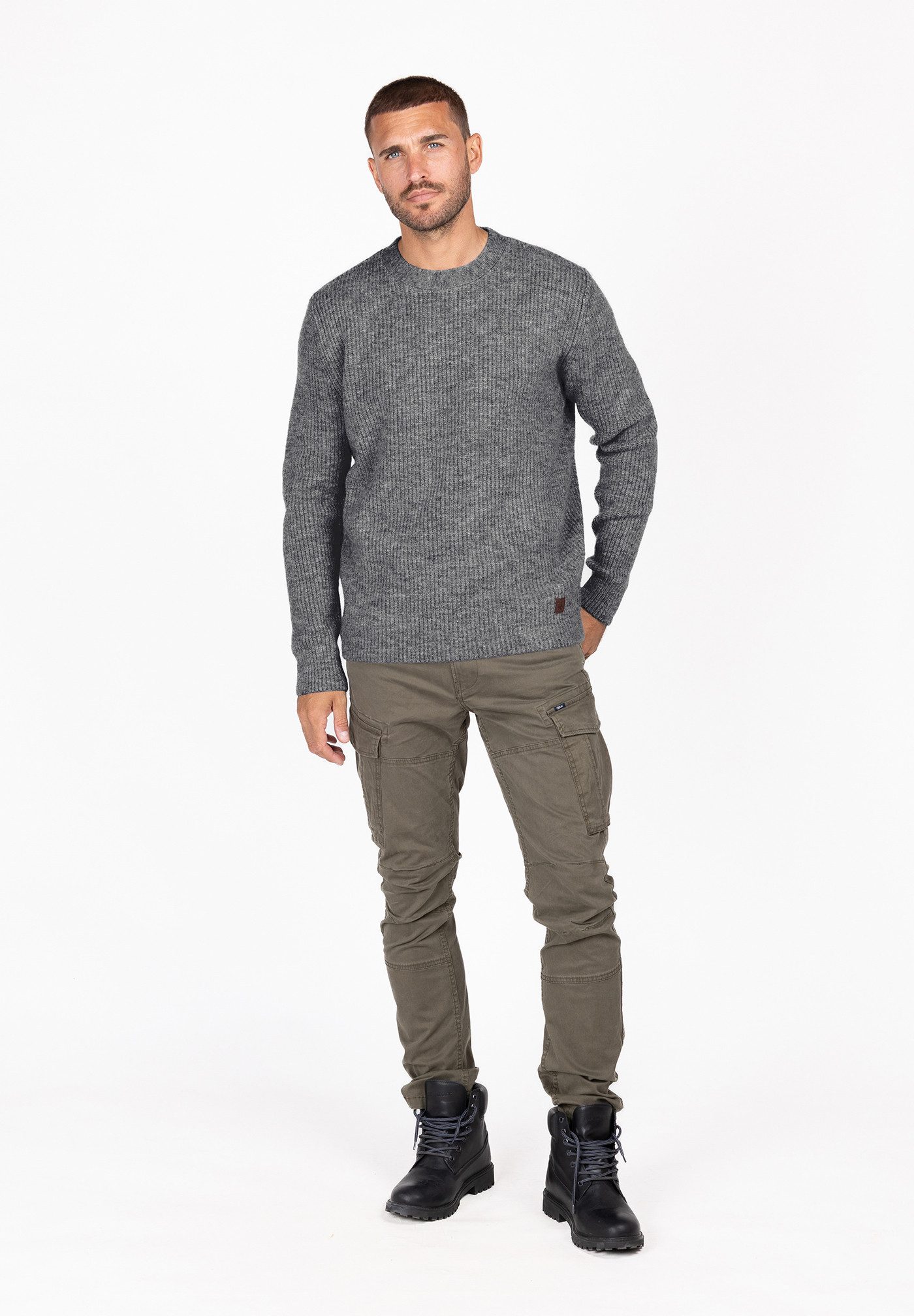 Key Largo Rundhalspullover MST KLGLASGOW round (1-tlg) günstig online kaufen