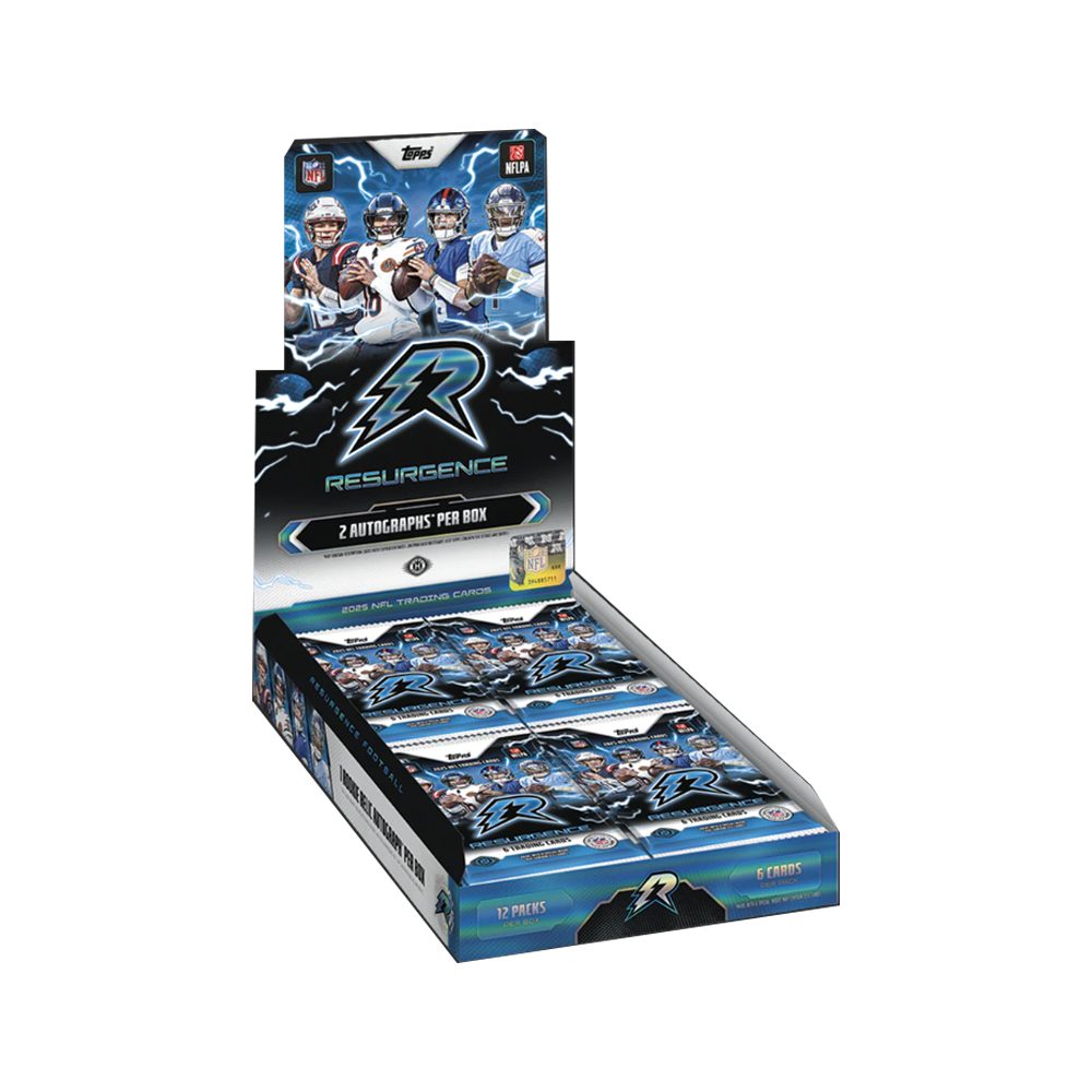 Topps Sammelkarte 2025 Topps Resurgence Football Hobby Box Englisch