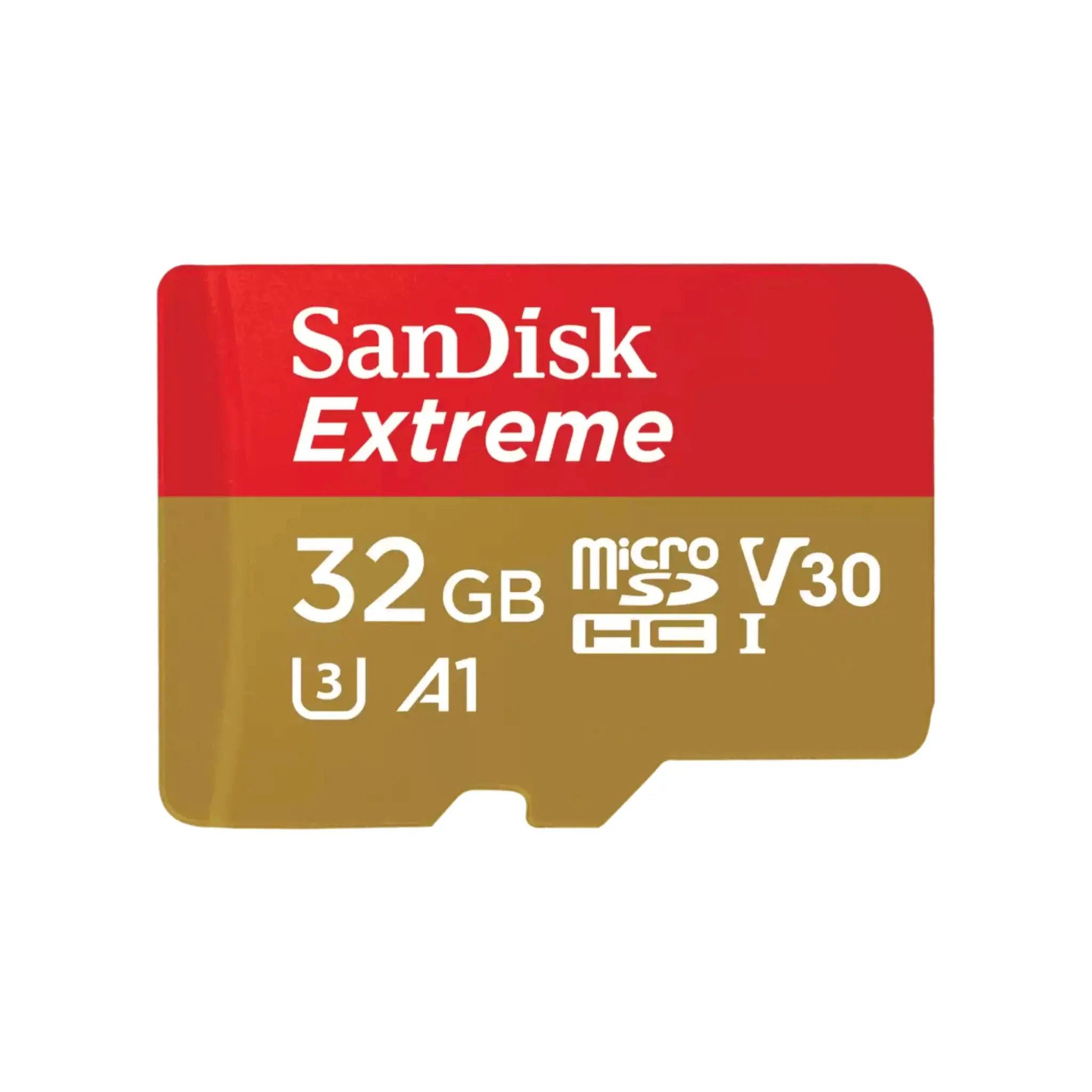 Sandisk Extreme microSDHC Speicherkarte (32 GB GB, UHS Class 3, 100 MB/s Lesegeschwindigkeit, inklusive Adapter)