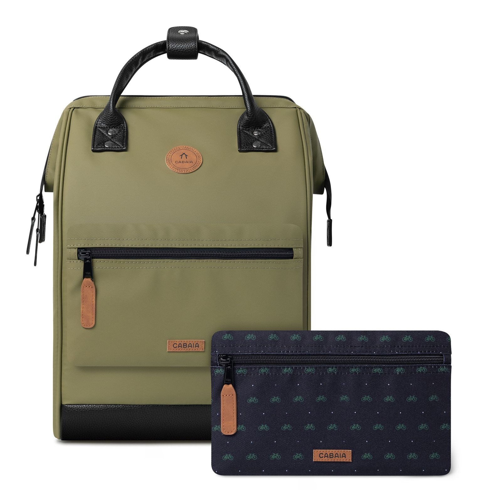 CABAIA Rucksack Waterproof Recycled Backpack (Set, 3-tlg) günstig online kaufen