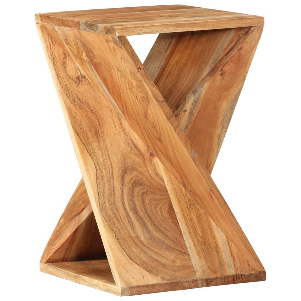 vidaXL Beistelltisch aus Massives Akazienholz in braun (LxBxH: 35x35x55 cm)
