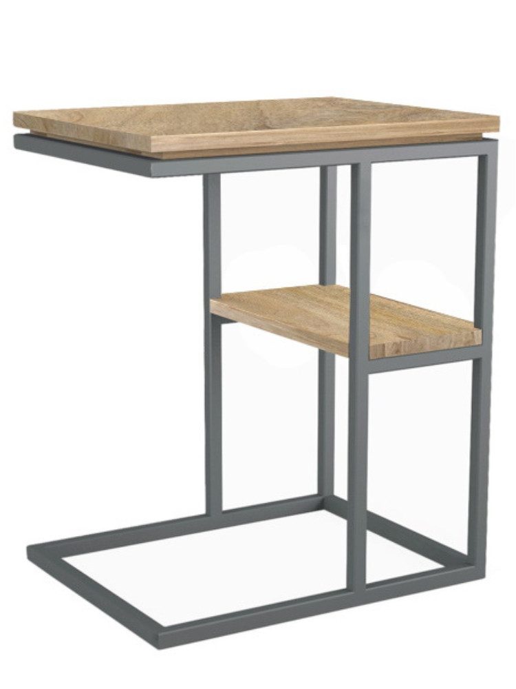 WOLF MÖBEL Nachttisch NEPTUN Regal mit 2 Ablagen (40x25x65), NEPTUN Regal mit 2 Ablagen