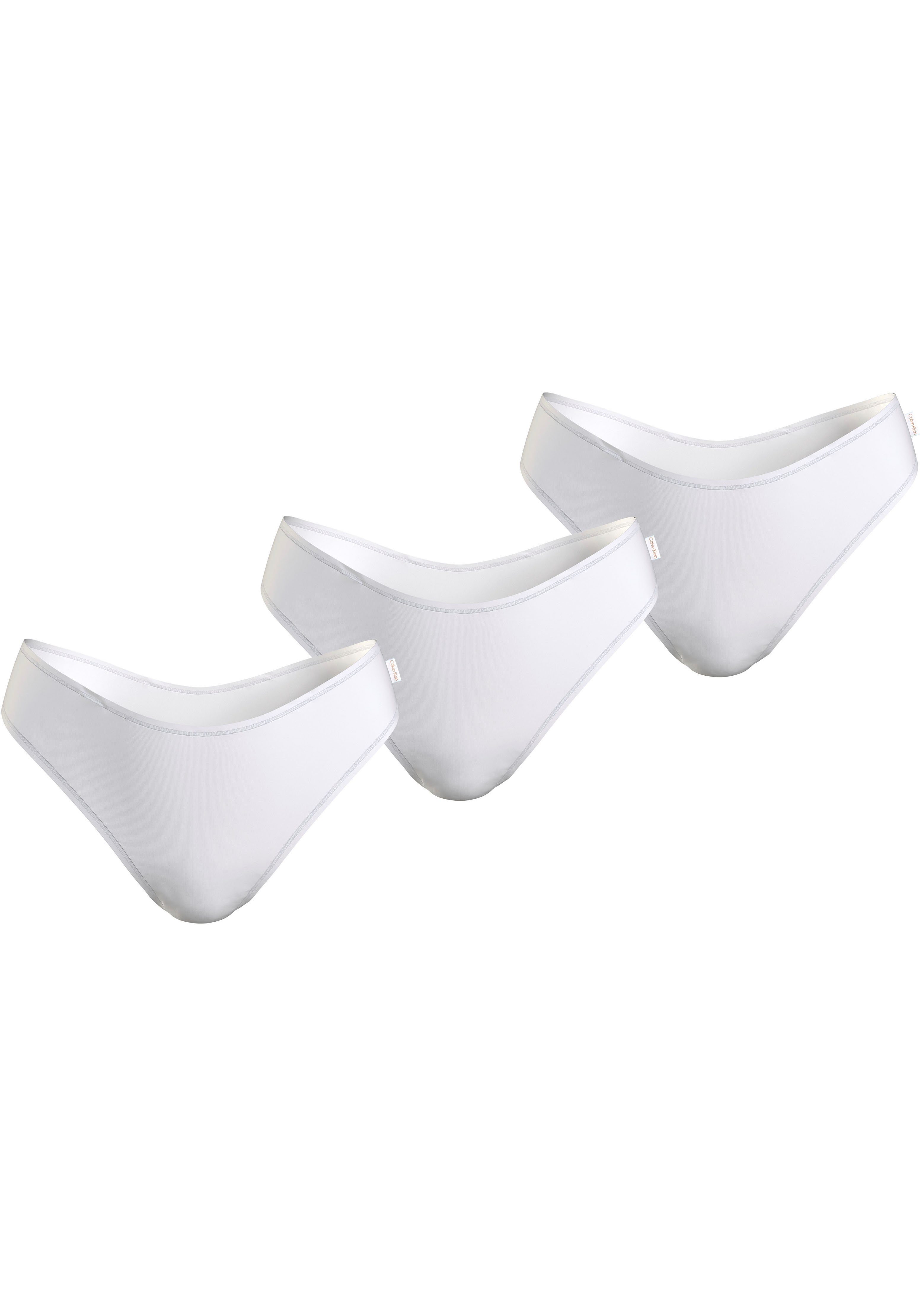 Calvin Klein Underwear Tanga 3 PACK THONG (LOW-RISE) (Packung, 3-St., 3er- Pack) mit Markenlabel