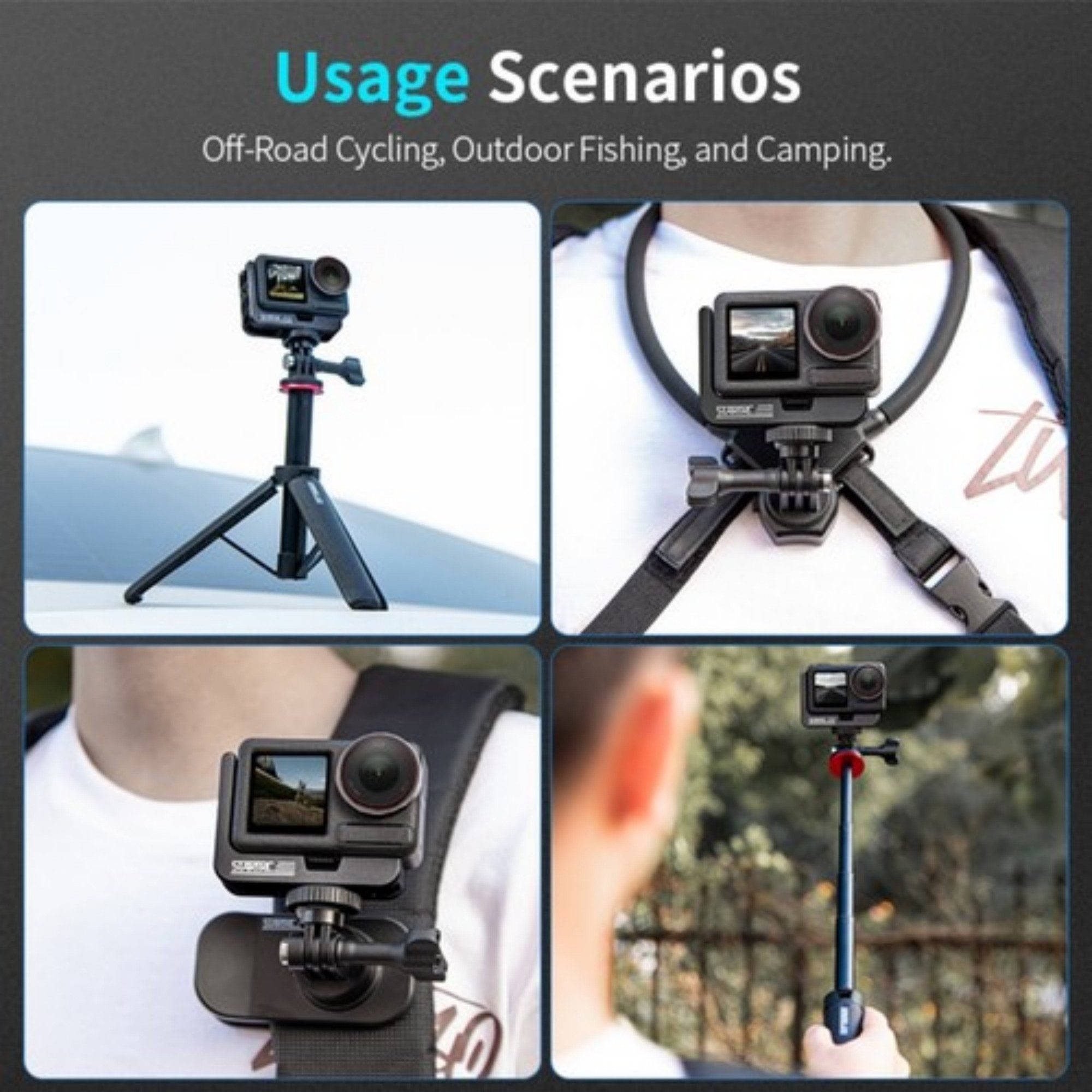 Extension Mount Für DJI NEO – Erweiterte Halterung Für Action-Kameras, Flexibel Einsetzbar