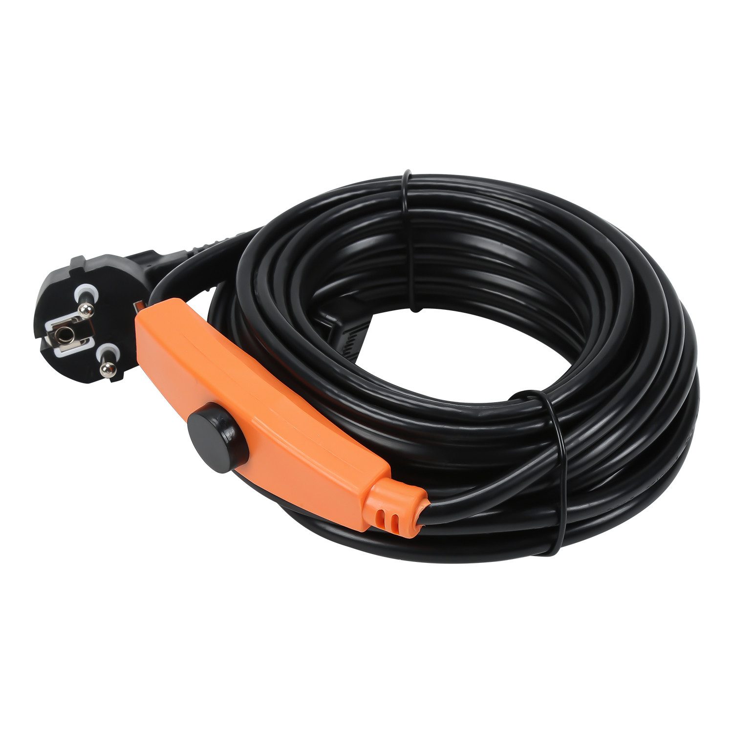 Clanmacy 2M-18M Heizkabel Frostschutz Heizleitung mit Thermostat 16W/M Rohrbegleitheizung, (200 cm)