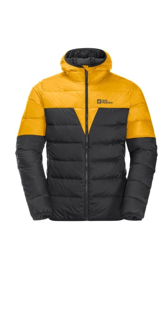 Jack Wolfskin Winterjacke Winter-Daunenjacke DNA Tundra Hoody mit Kapuze (sehr warm, winddicht)