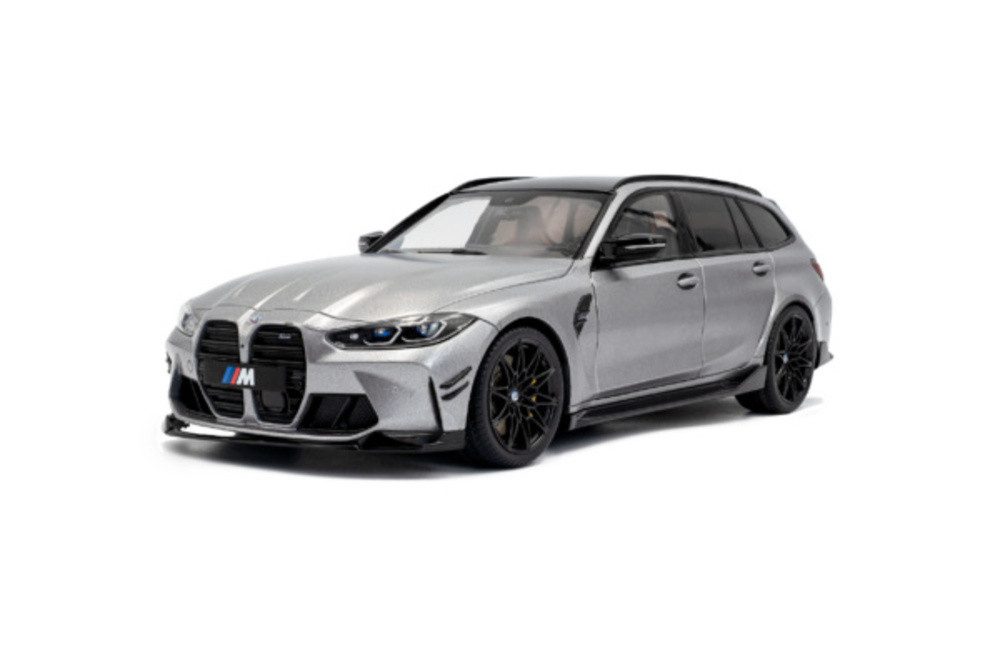 Modellauto BMW M3 G81 Touring Kombi Performance 2024 grau metallic