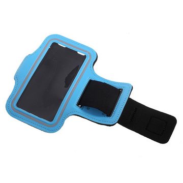 CoverKingz Handyhülle Universal Sport Armband Handy Tasche für Smartphones von 6,6" bis, Schutzhülle Handyhülle Jogging Etui Schlüsselfach Schutztasche