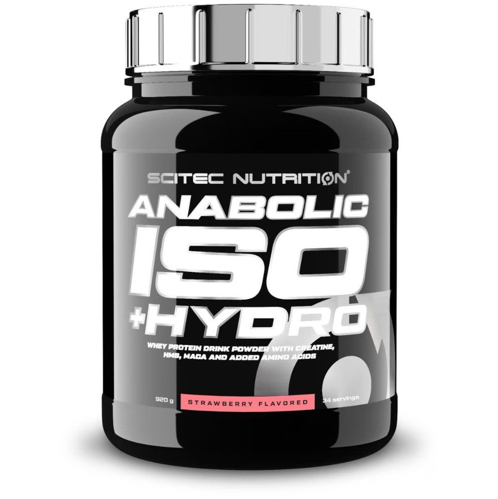 Scitec Nutrition Scitec Anabolic Iso+Hydro 920g - Erdbeere Pulver, 920 g, Pulver