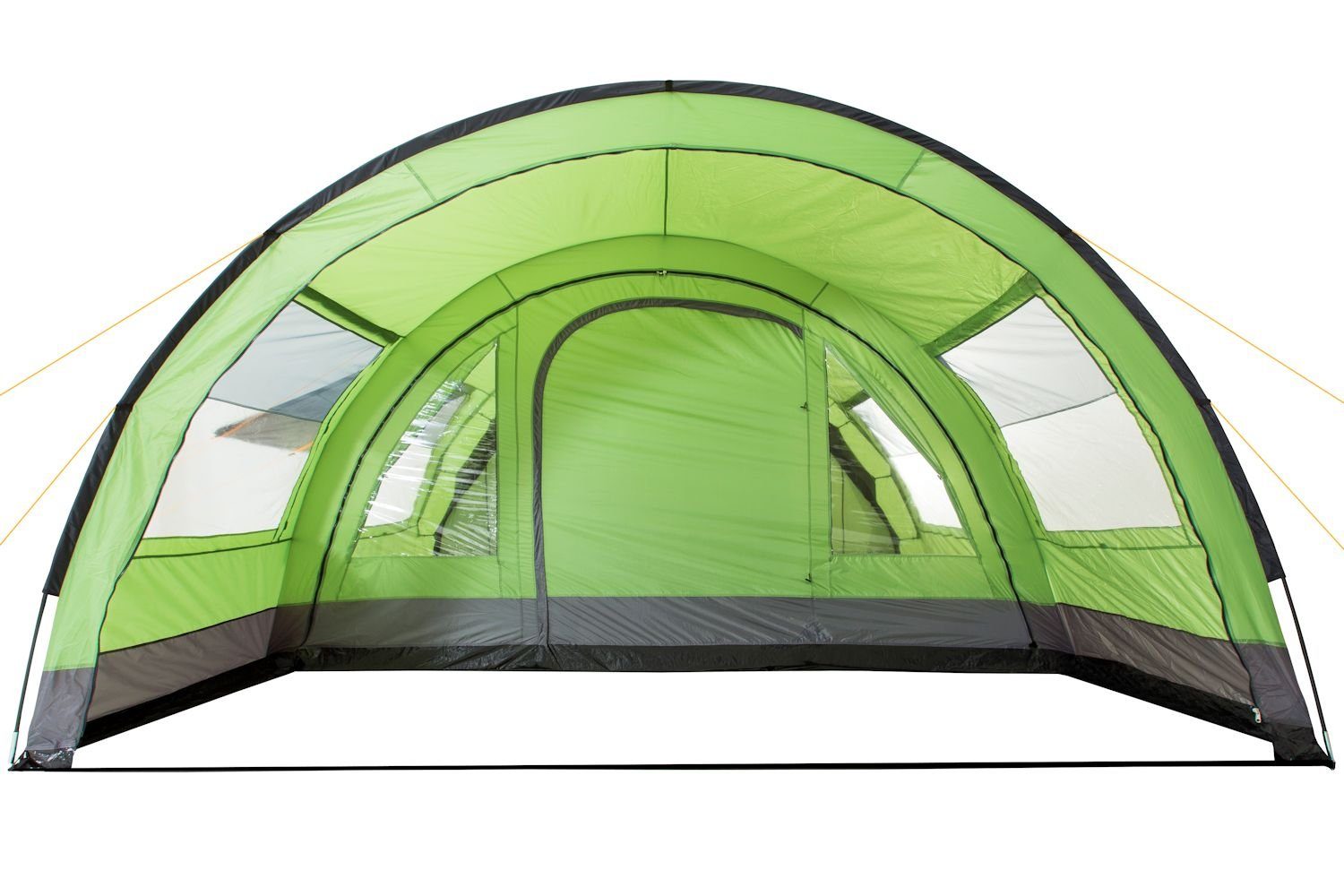 CampFeuer Gruppenzelt »CampFeuer Zelt Relax6 für 6 Personen, Grün/Grau, Tunnelzelt  5000 mm Wassersäule« online kaufen | OTTO