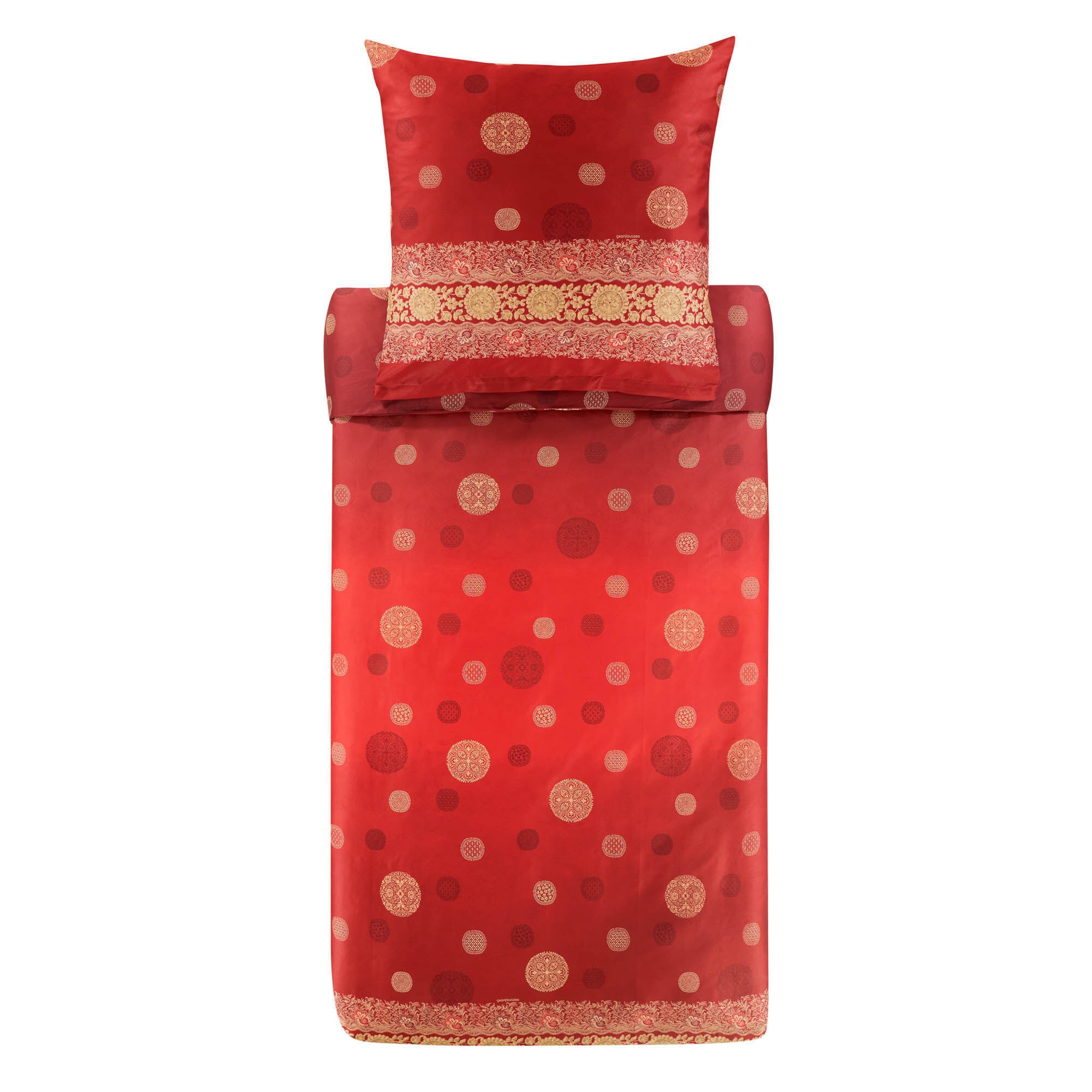 Bassetti Bettwäsche PALLAVICINO, Satin, aus Baumwollsatin mit Reißverschluss