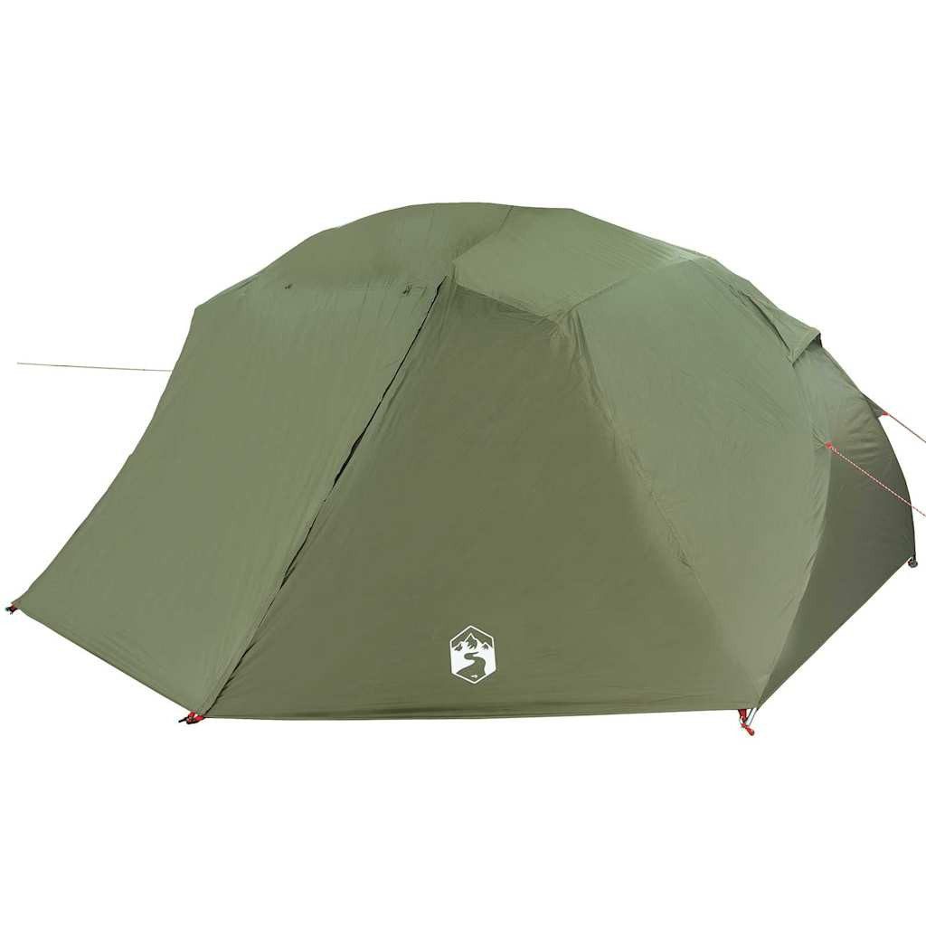 vidaXL Angelzelt Angelzelt Olivgrün 514 x 465 x 187 cm Polyester und Fiberglas, Personen: 7 (1 tlg)