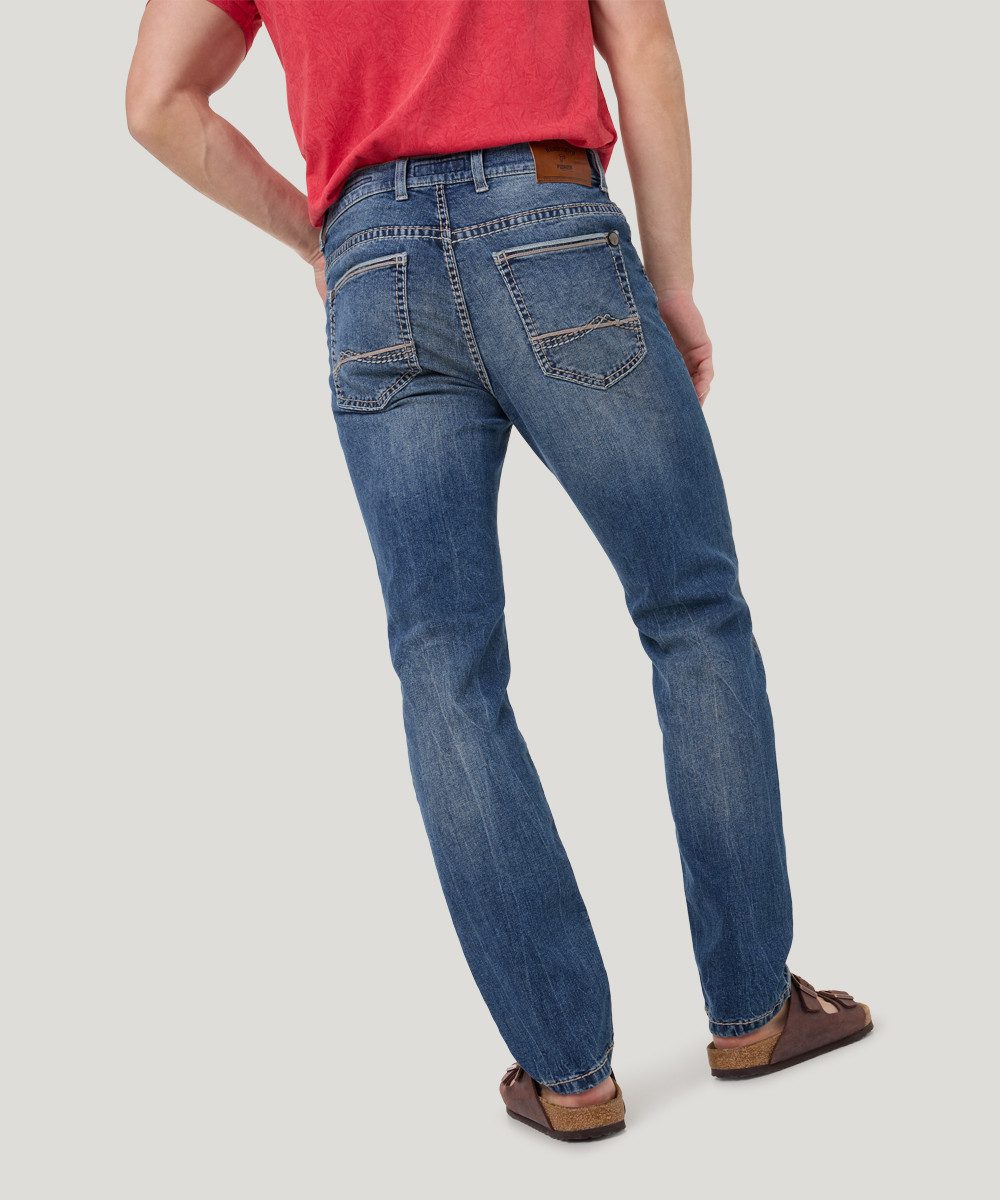 Pioneer Authentic Jeans Straight-Jeans Rando Dicke Nähte