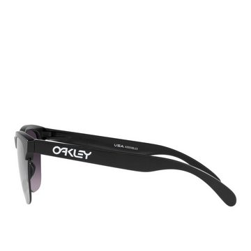 Oakley Sonnenbrille Oakley Frogskins Lite Matte Black Prizm Grey Gradient
