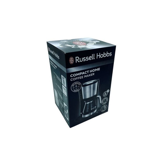 RUSSELL HOBBS Filterkaffeemaschine RUSSELL HOBBS Mini-Kaffeemaschine Compact Home, 0,6l Kaffeekanne