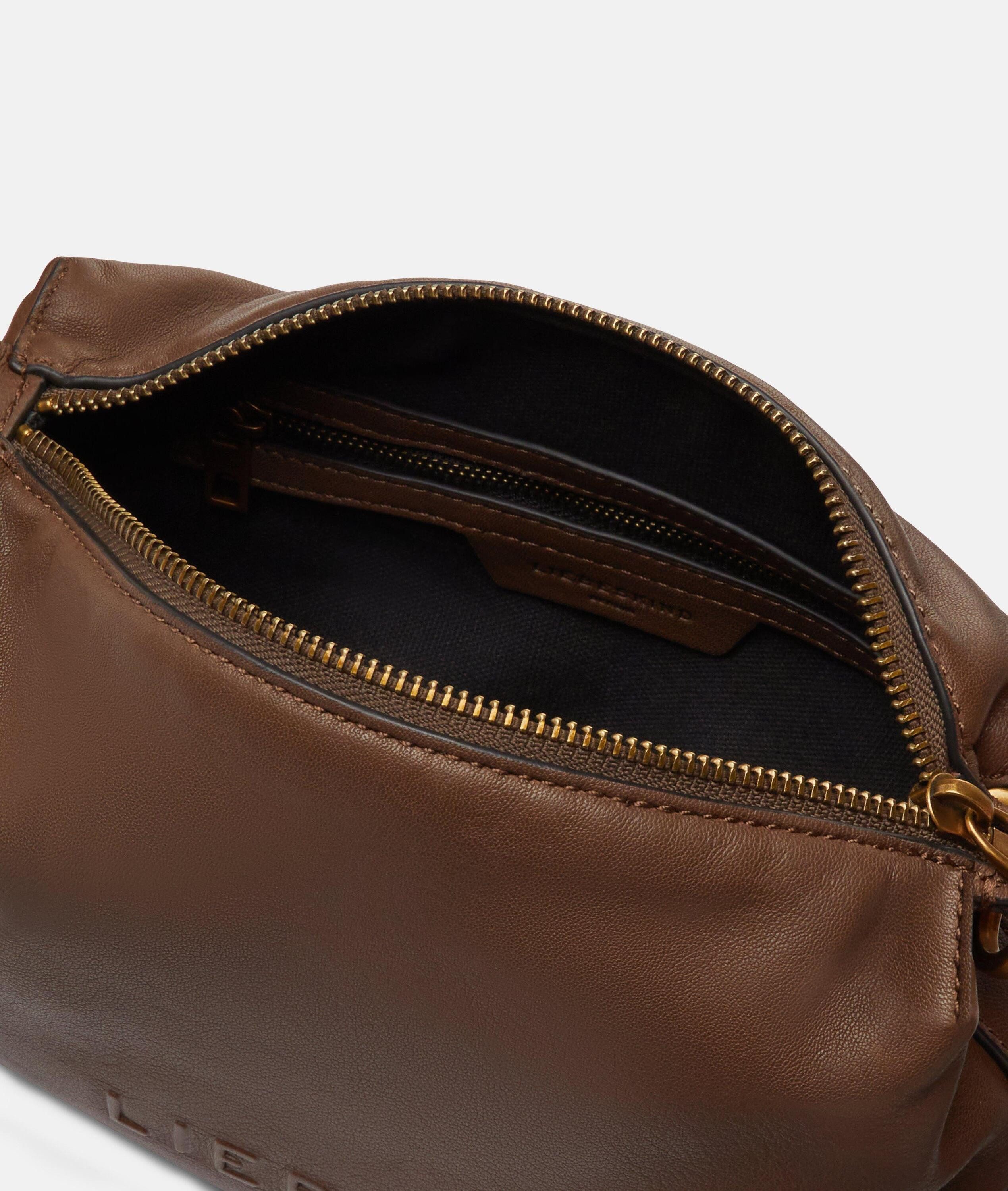 Liebeskind Berlin Umhängetasche Elvira Camera-Bag S, Handliche Umhängetasche aus Schafsleder