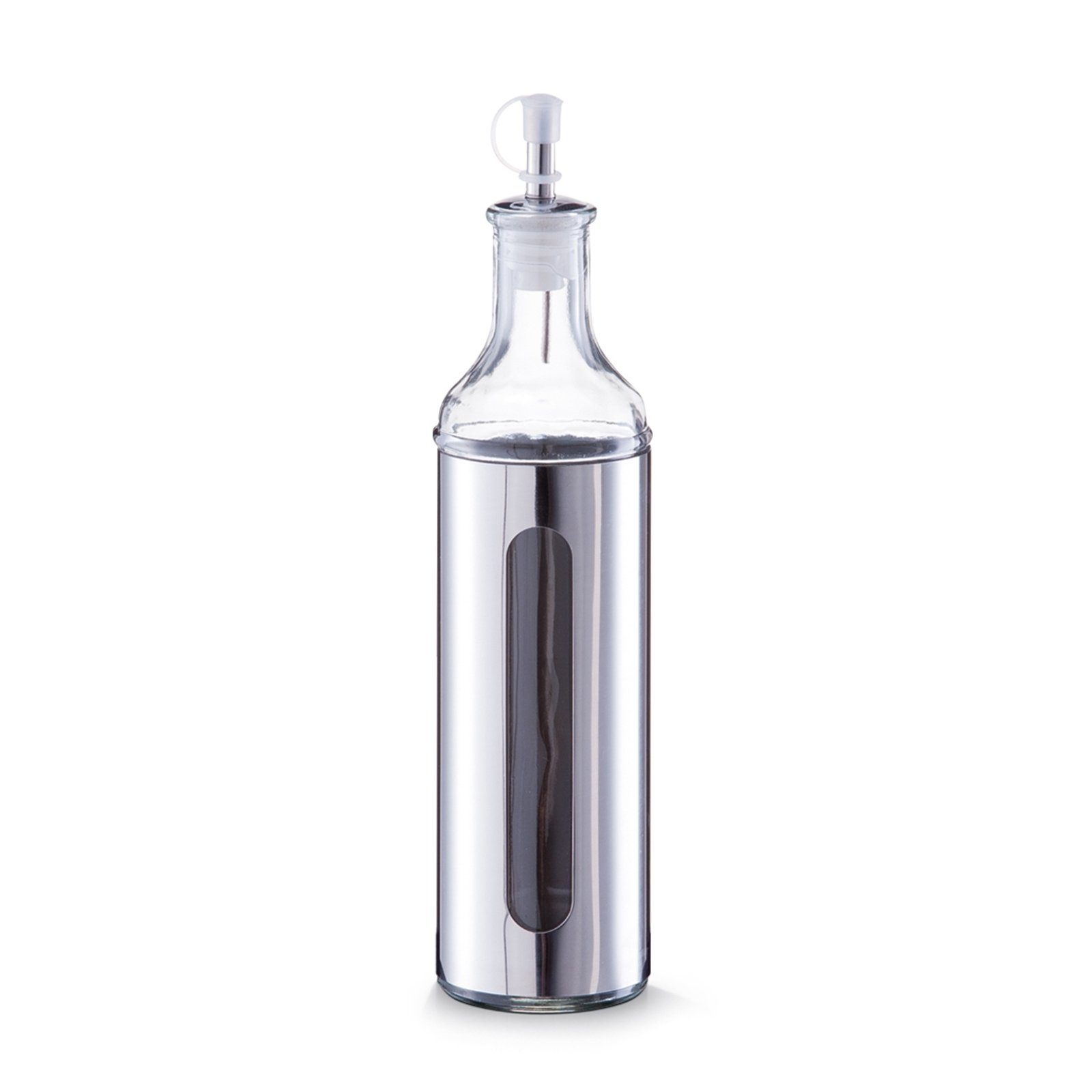 Neuetischkultur 500 Edelstahl ml Glas, Vorratsglas Essig-/Ölflasche, Edelstahl,