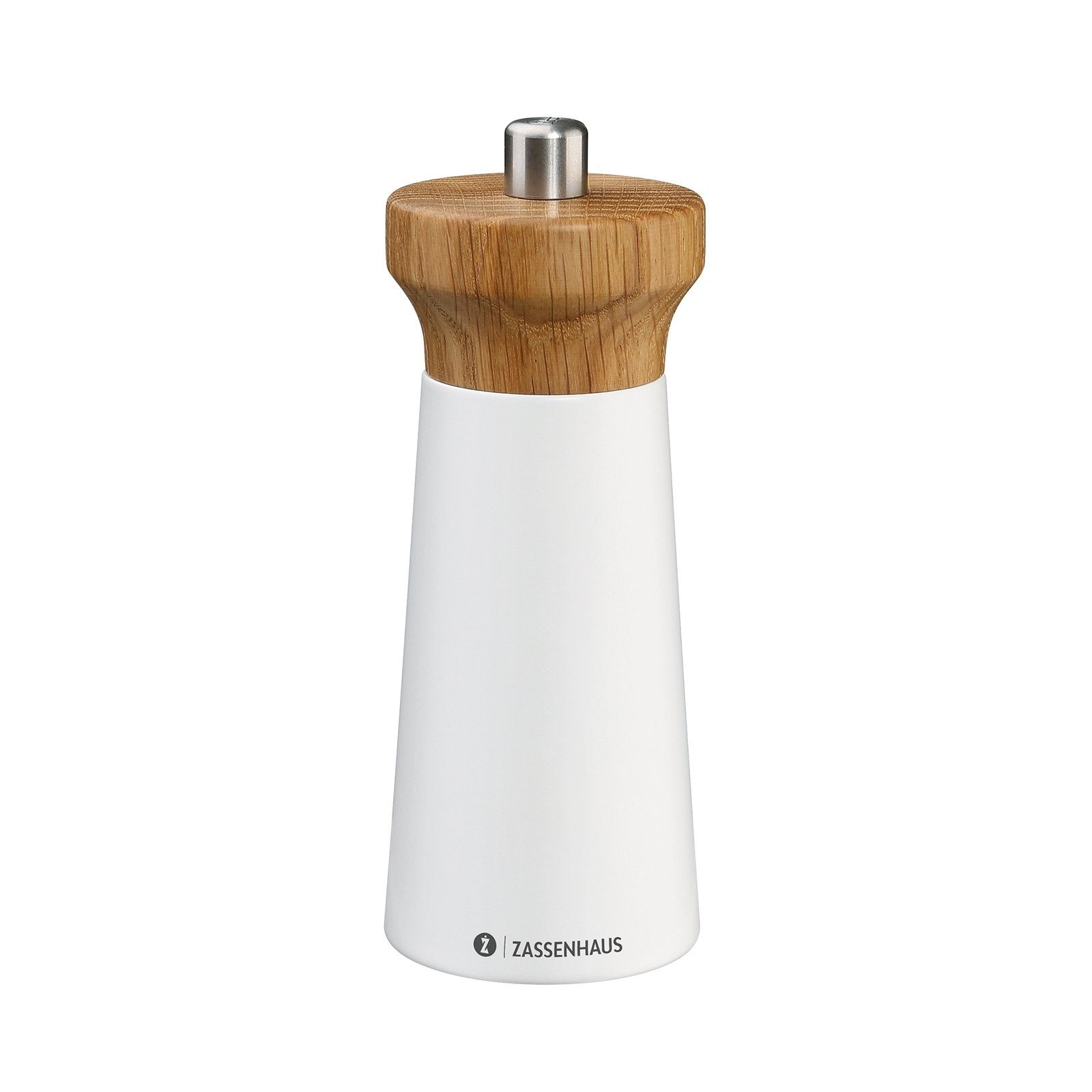 ZASSENHAUS Pfeffermühle Pfeffermühle Holz 14cm Westerland, (1 Stück), Salzmühle Gewürzmühle