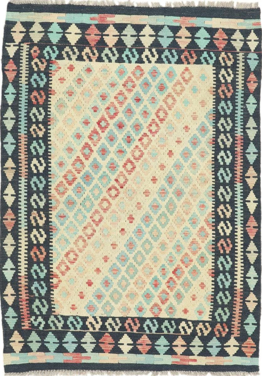 Orientteppich Kelim Afghan Heritage 106x145 Höhe: mm Orientteppich, Trading, Moderner Nain rechteckig, 3 Handgewebter
