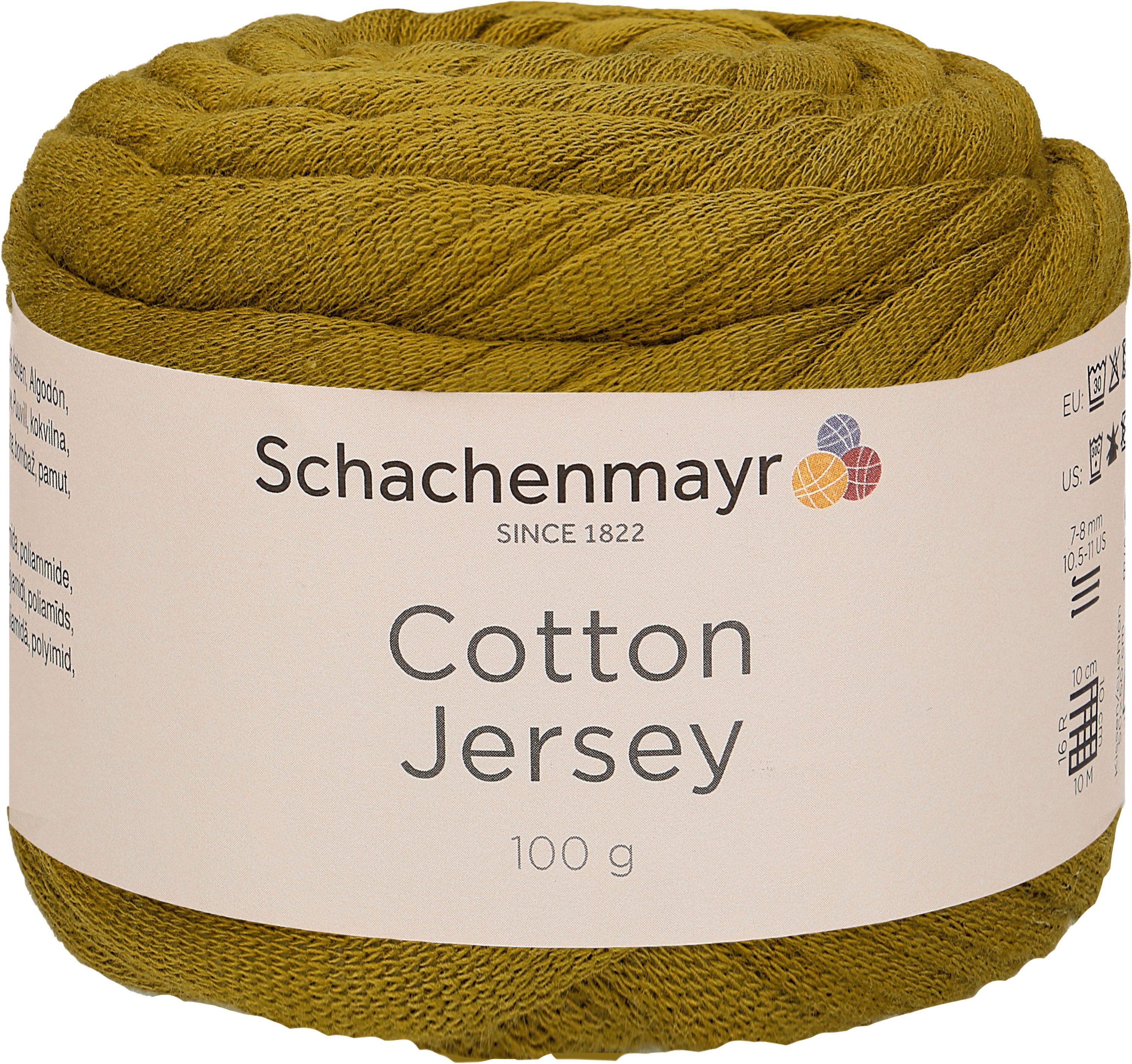 Schachenmayr Strickwolle 'Cotton Jersey' Häkelwolle, 100g