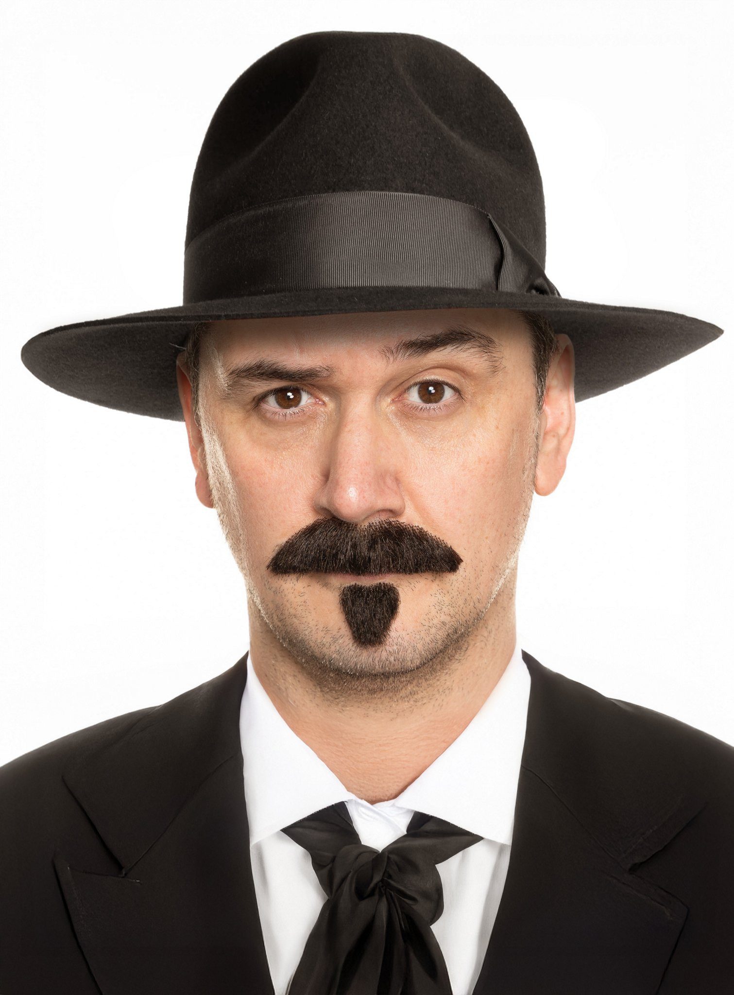 Metamorph Kostüm Bartset Marshal – 6 Farben, Professionelles Bartset mit Echthaaranteil in Theaterqualität