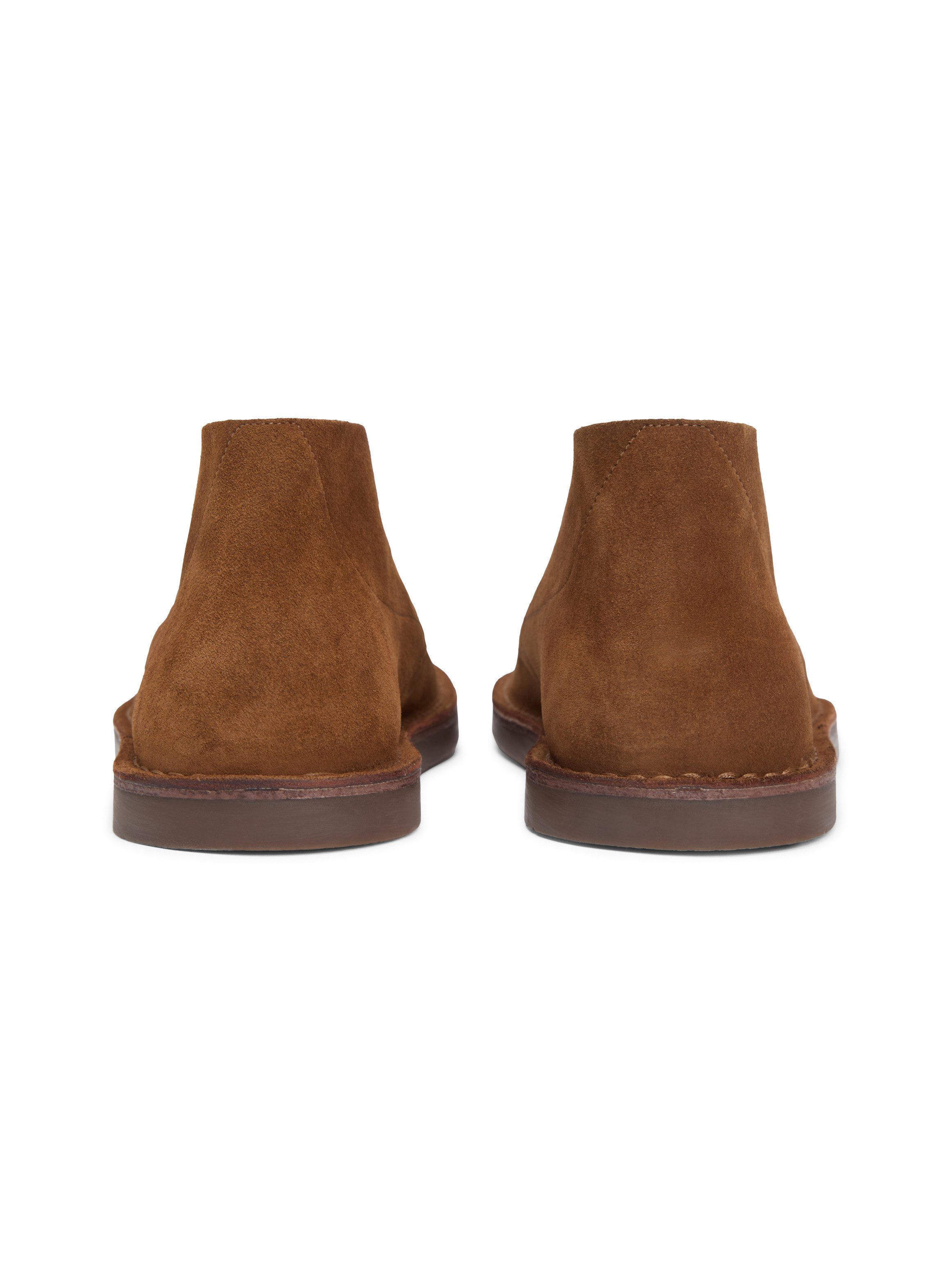 Tommy Hilfiger HILFIGER STITCHDOWN SUEDE CHUKKA Schnürboots, Schnürschuh in Mokassin-Optik