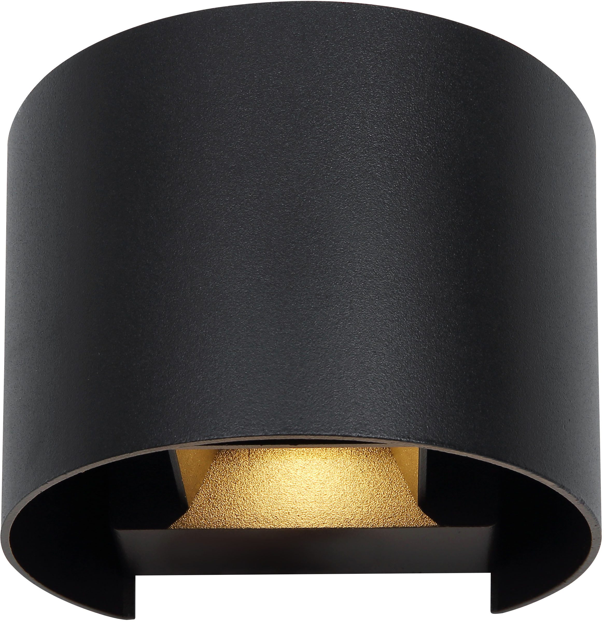 GLOBO LIGHTING LED Außen-Wandleuchte VERONIKA, LED fest integriert, Warmweiß, Außenlampe/Lichtschein: auf- und abwärts/ IP54/3000K