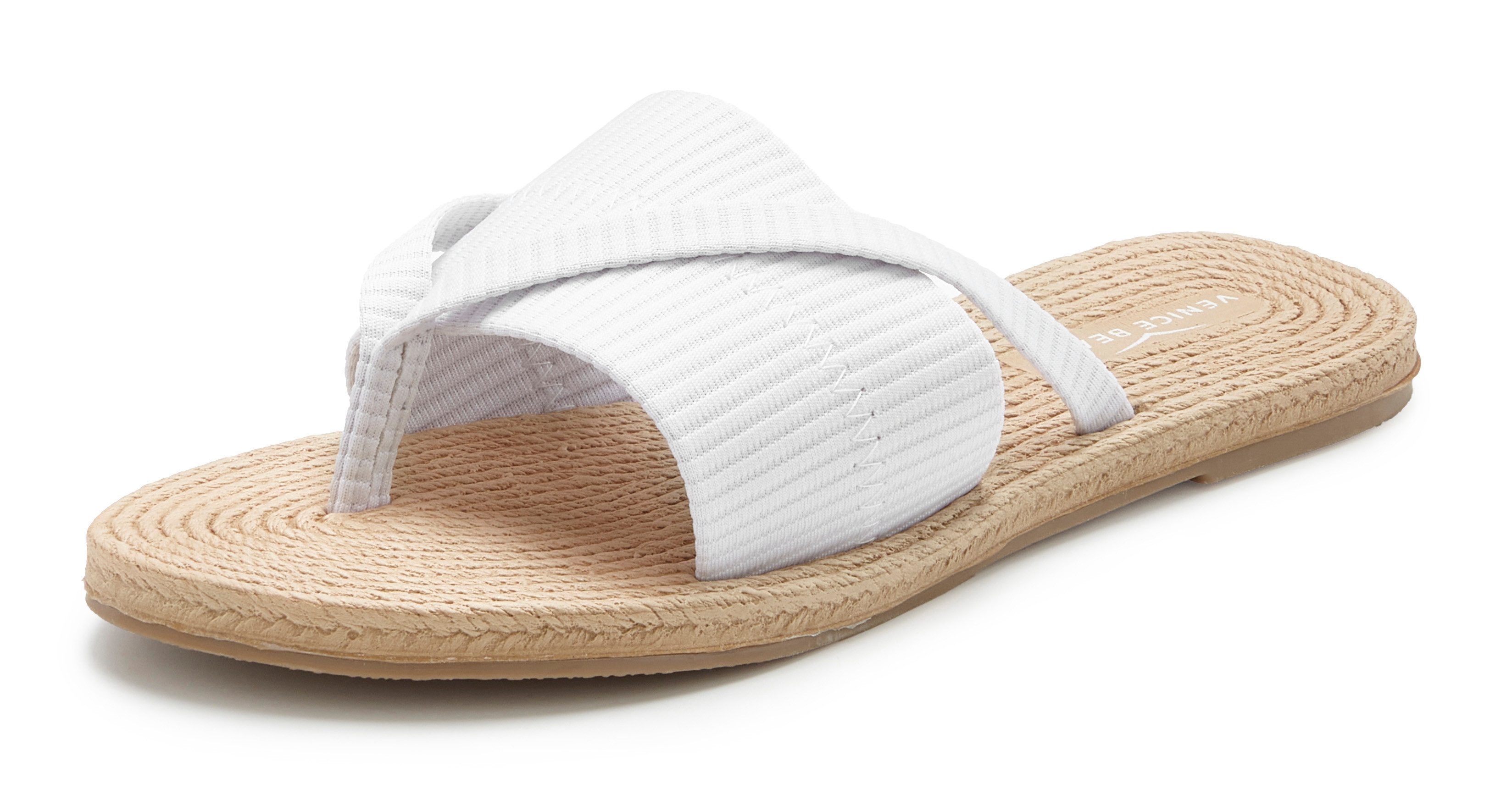 Venice Beach Badepantolette, Badelatsche, Badezehentrenner, Sandale, Mule Badeschuh NEU Pantolette, Zehentrenner mit wasserabweisender und leichter Sohle