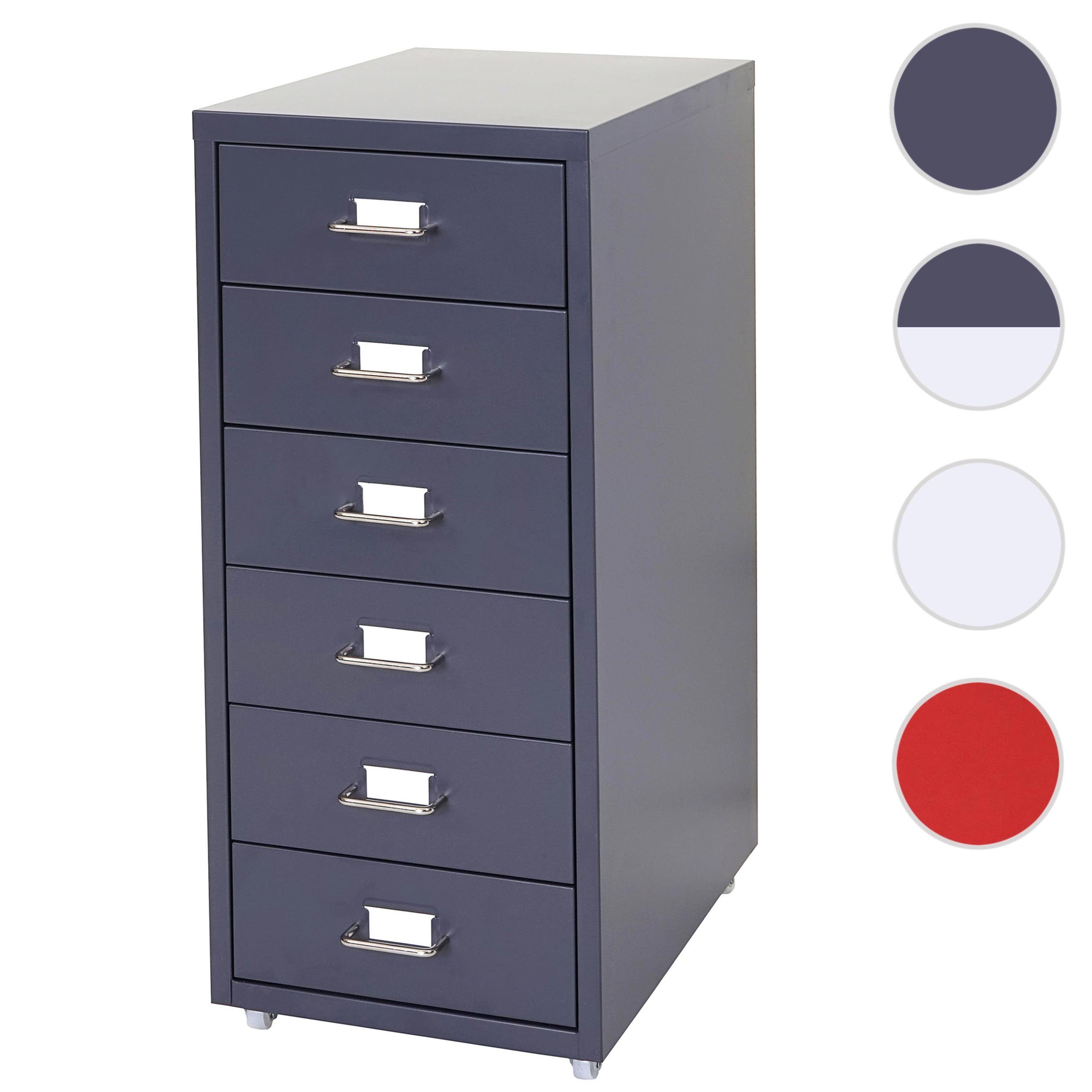 MCW Rollcontainer T851-6, 6 Schubladen mit günstig online kaufen