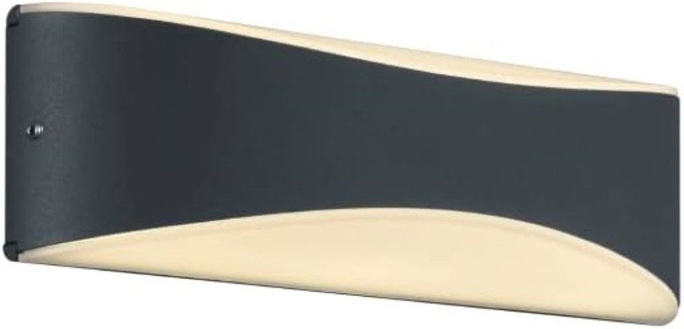 lightling LED Außen-Wandleuchte Kosta, LED fest integriert, Warmweiß, Up and down Beleuchtung, IP65 Outdoor