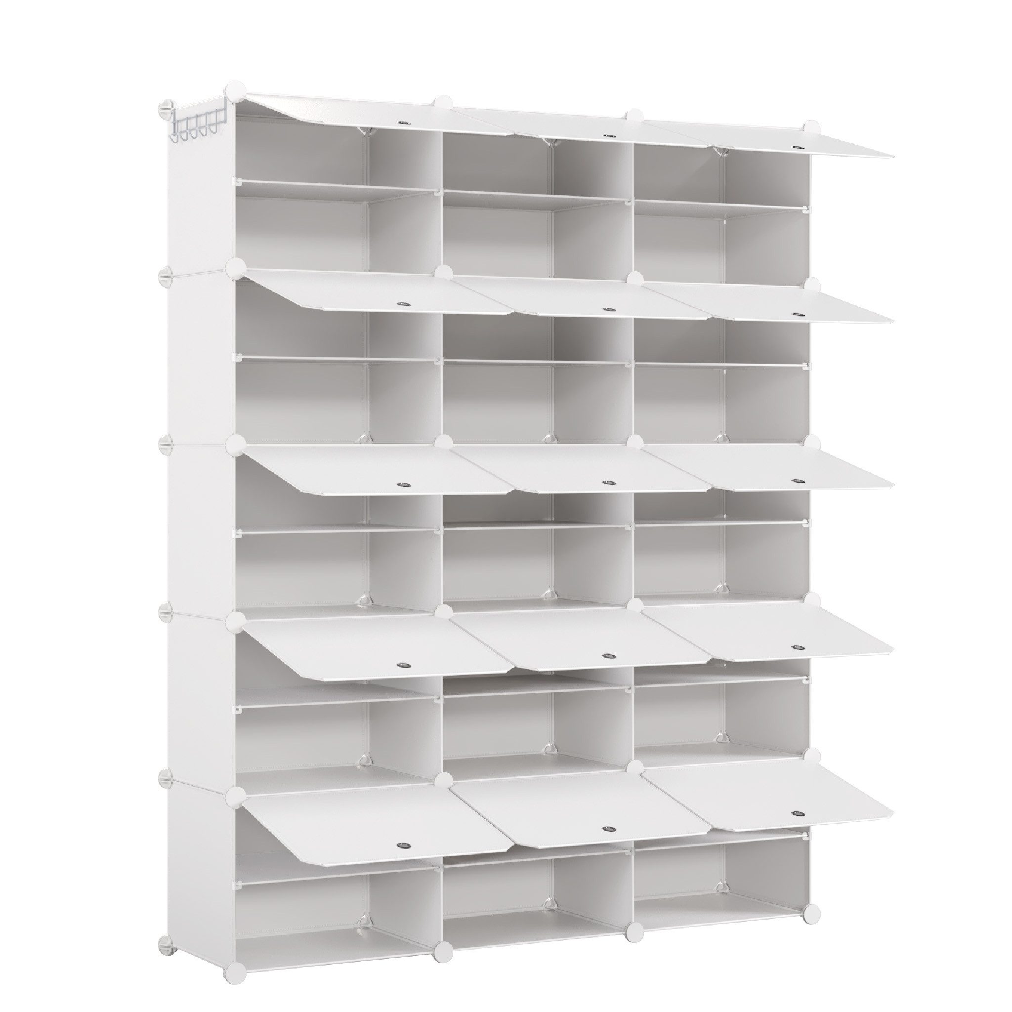 Mondeer Schuhregal Schuhschrank, mit Tür, Staub- und Wasserabweisend, für 3 günstig online kaufen