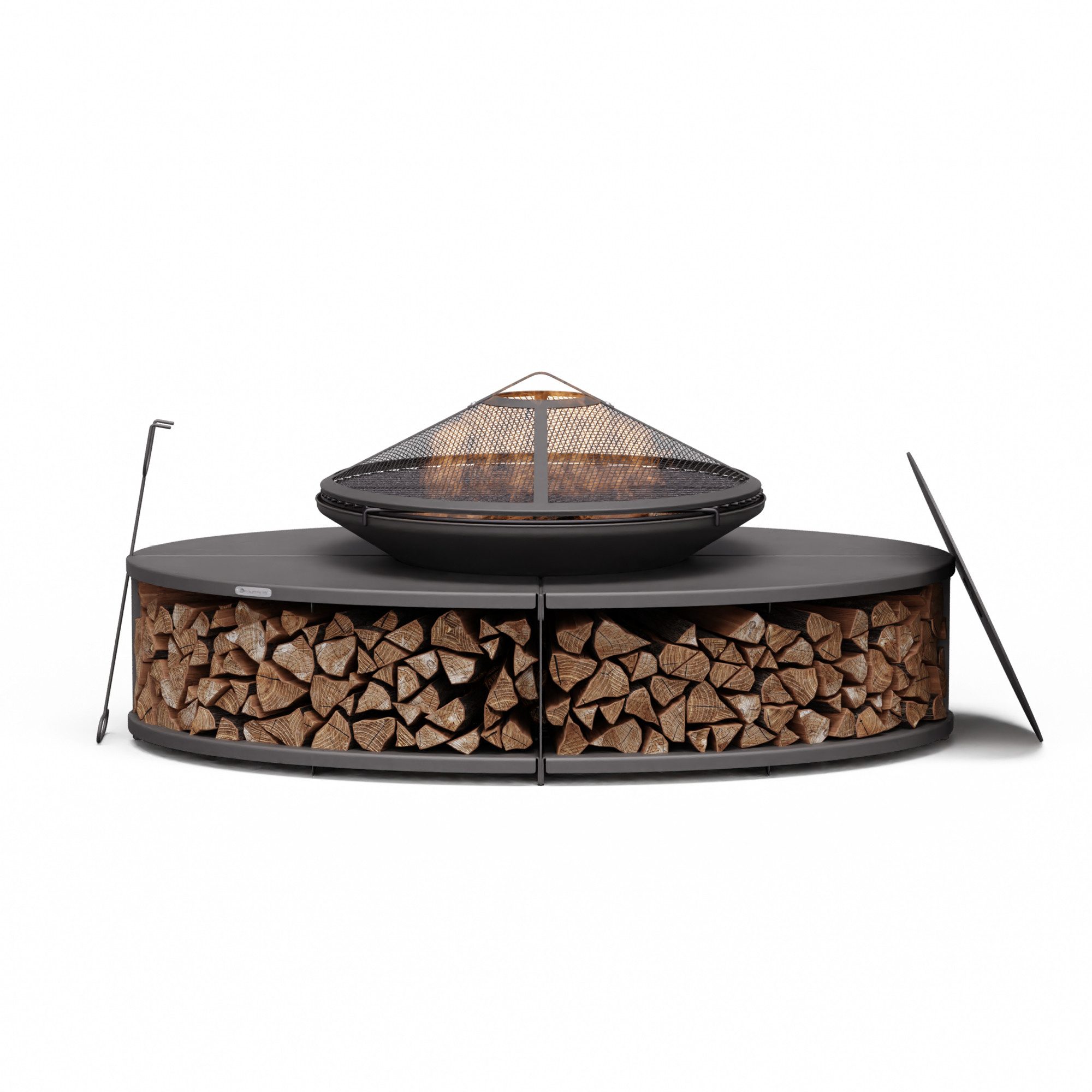 blumfeldt Feuerschale Firebowl Ebeko 3-in-1, (Set, günstig online kaufen