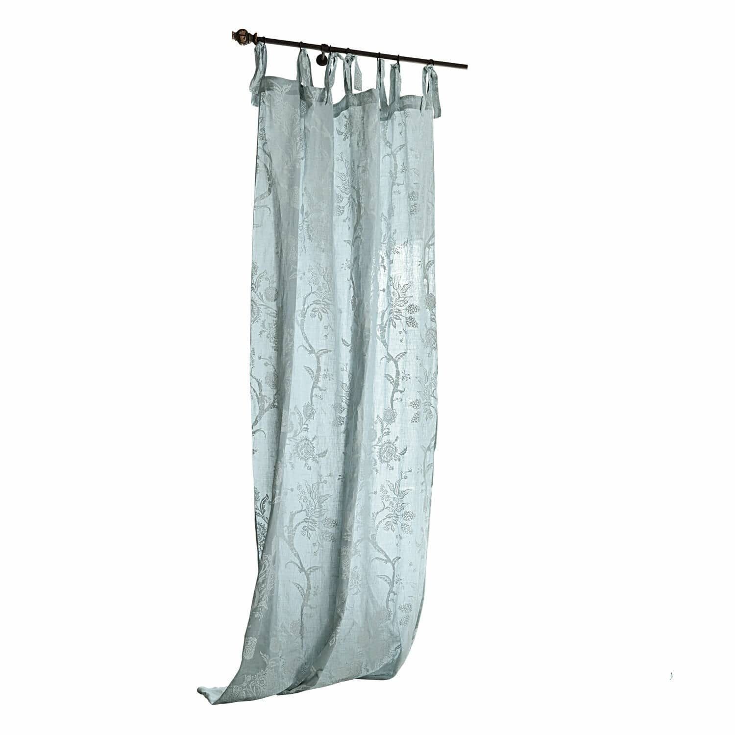 Mirabeau Vorhang Gardine Berwynn blau/weiß günstig online kaufen